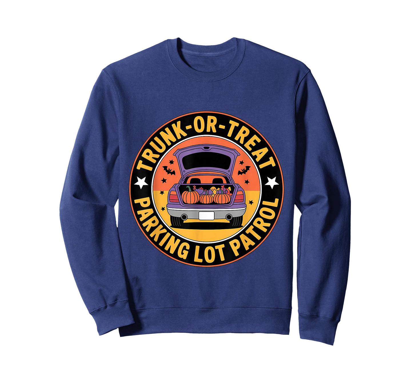 Trunk or Treat Parking Lot Patrol Squad Halloween T-Shirt