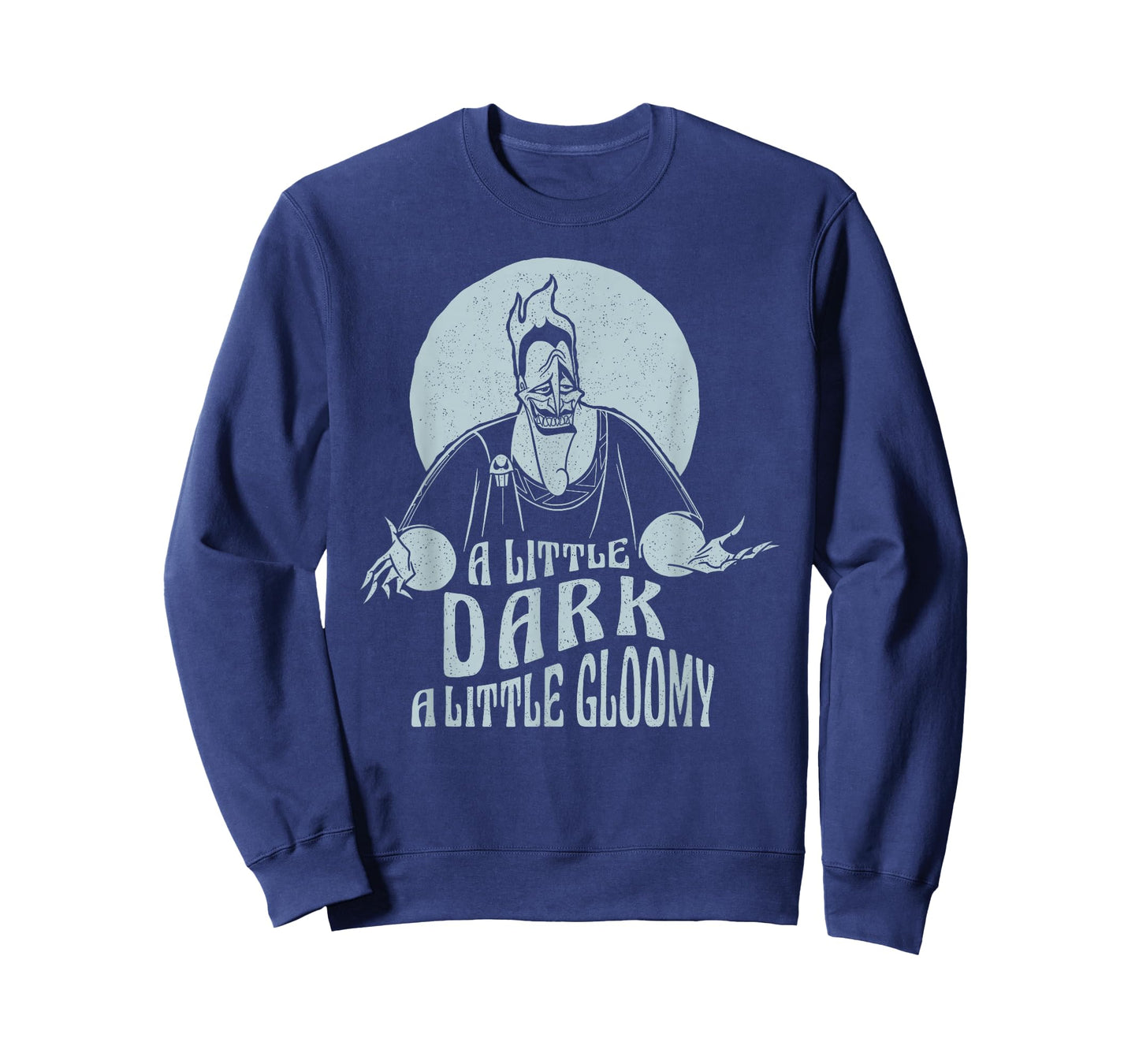 Disney Hercules Hades A Little Dark A Little Gloomy Portrait T-Shirt Small