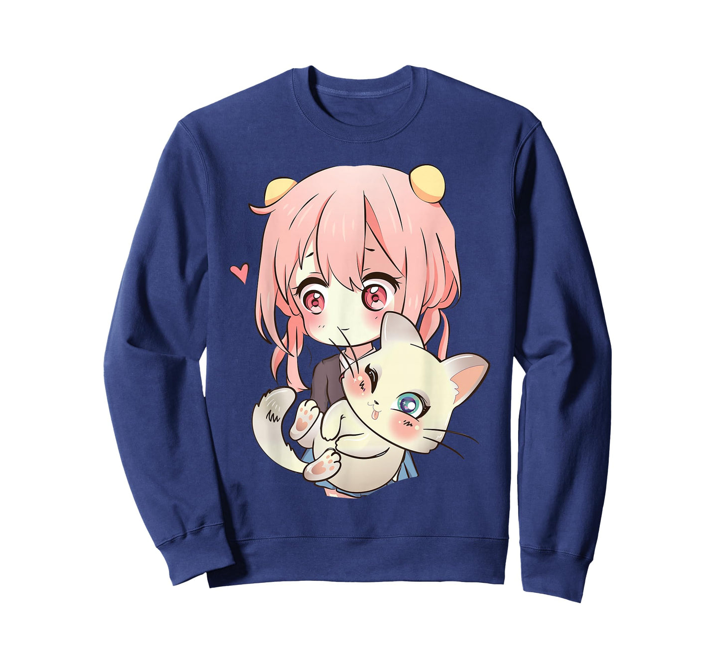 Anime and Cats Lover for Teen Manga Kawaii Graphic Otaku T-Shirt