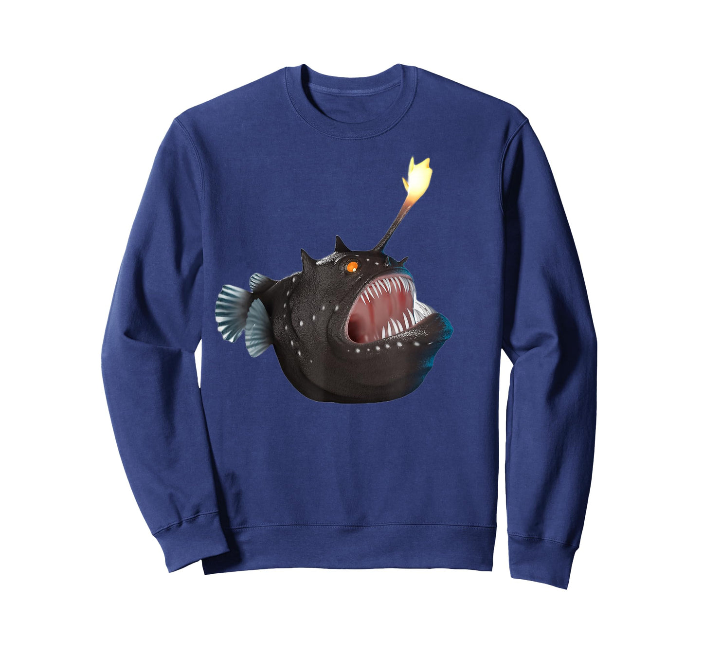 realistic Anglerfish Creatures Deep Sea Monster Angler Fish T-Shirt