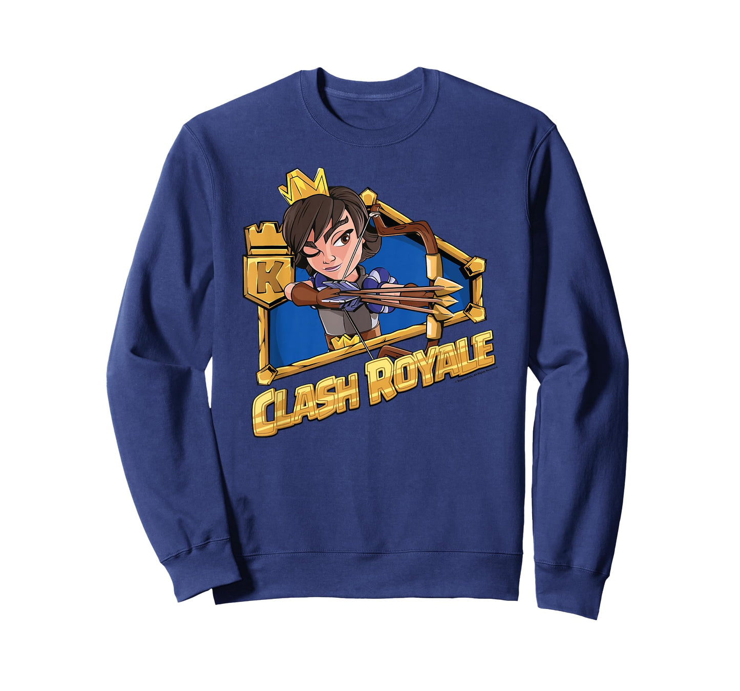Clash Royale Tower Princess Shooting Arrows Logo T-Shirt