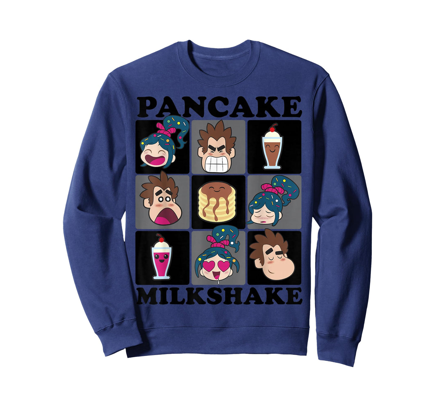 Disney Wreck It Ralph 2 Pancake Grid Graphic T-Shirt T-Shirt