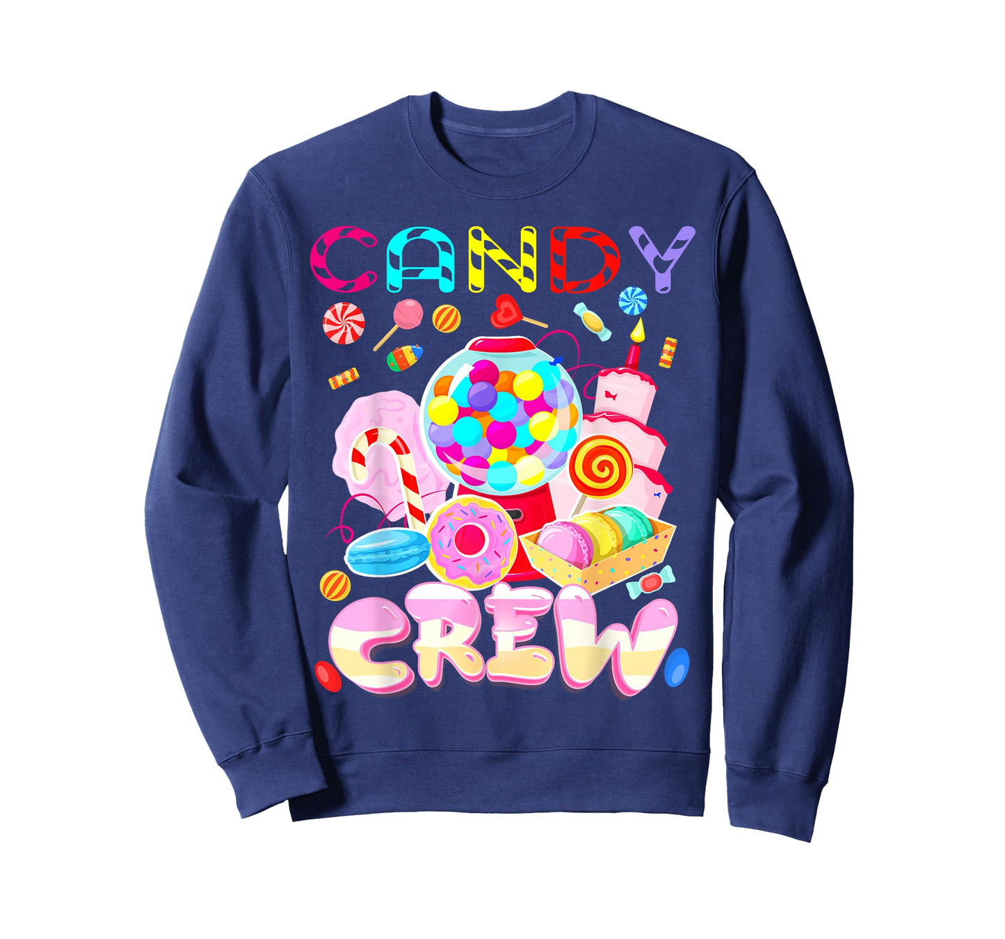 Candy Land Candy Crew Party Halloween Costumes Adult Women T-Shirt