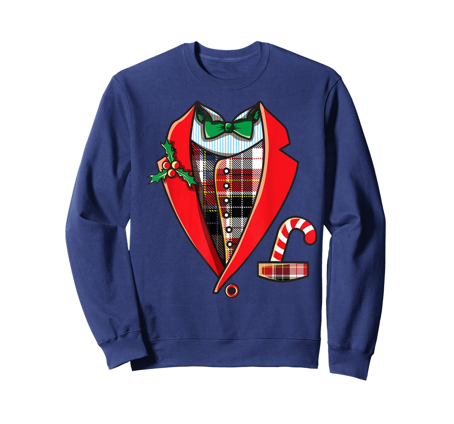 Christmas Tuxedo Shirt Funny Family Pajama Party Gift T-Shirt