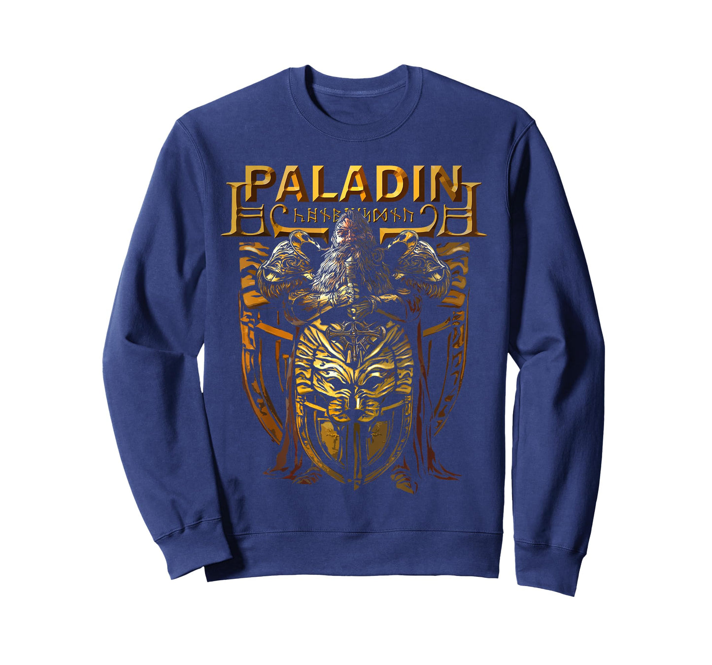 Dwarven Paladin, Dwarf Knight, Tabletop RPG Fantasy Gamers T-Shirt