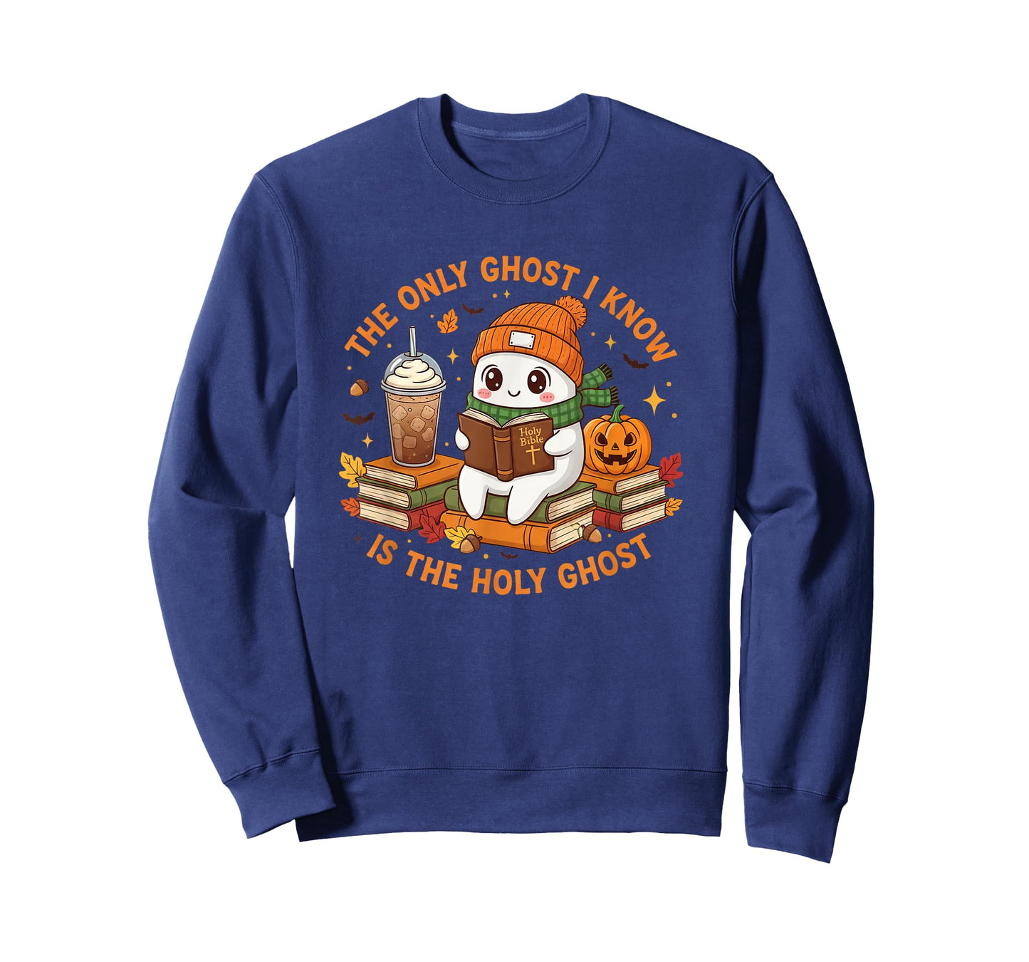 Only Ghost I Know is The Holy Ghost - Christian Halloween T-Shirt