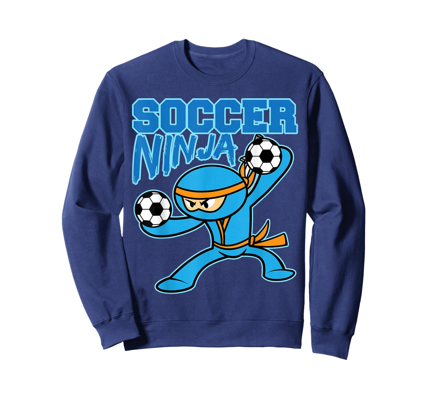 Soccer Ninja Player Cute Football Lovers Funny Gift T-Shirt