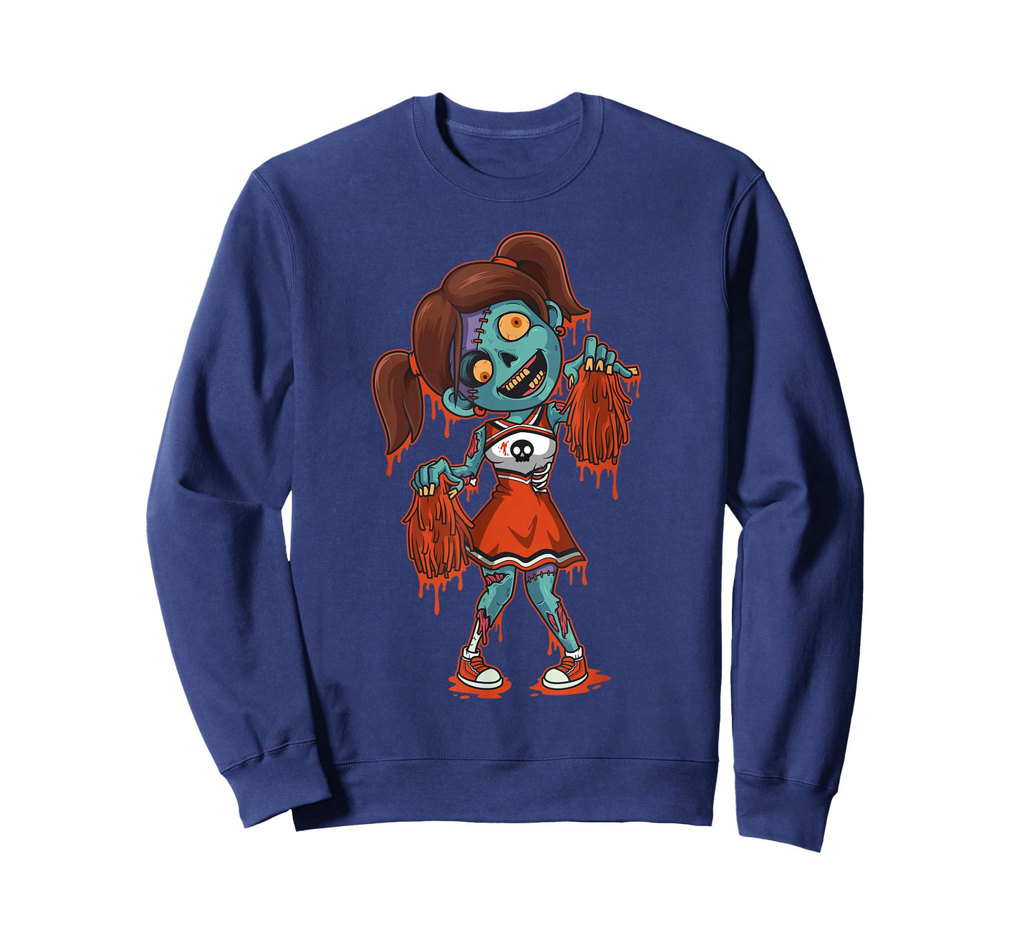 Zombie Cheerleader Halloween Trick or Treat Gift T-Shirt