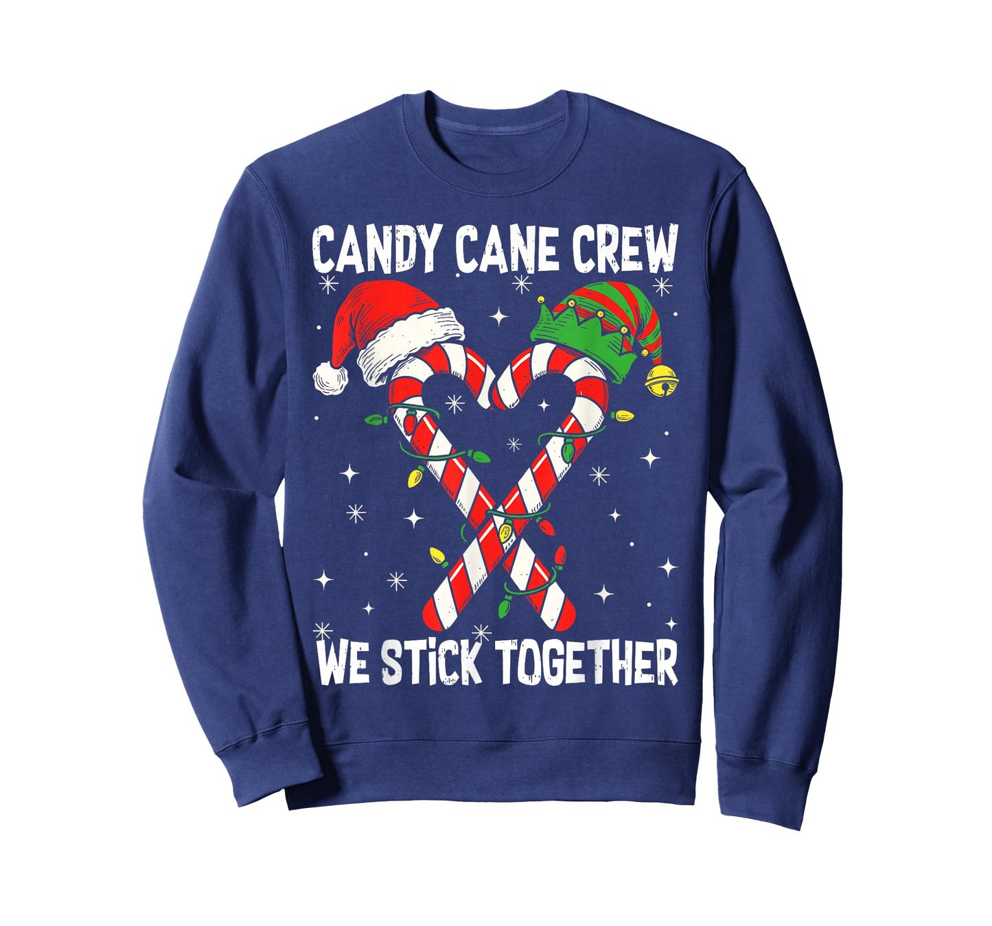 Candy Cane Squad Christmas Shirt Family Matching Pajamas T-Shirt