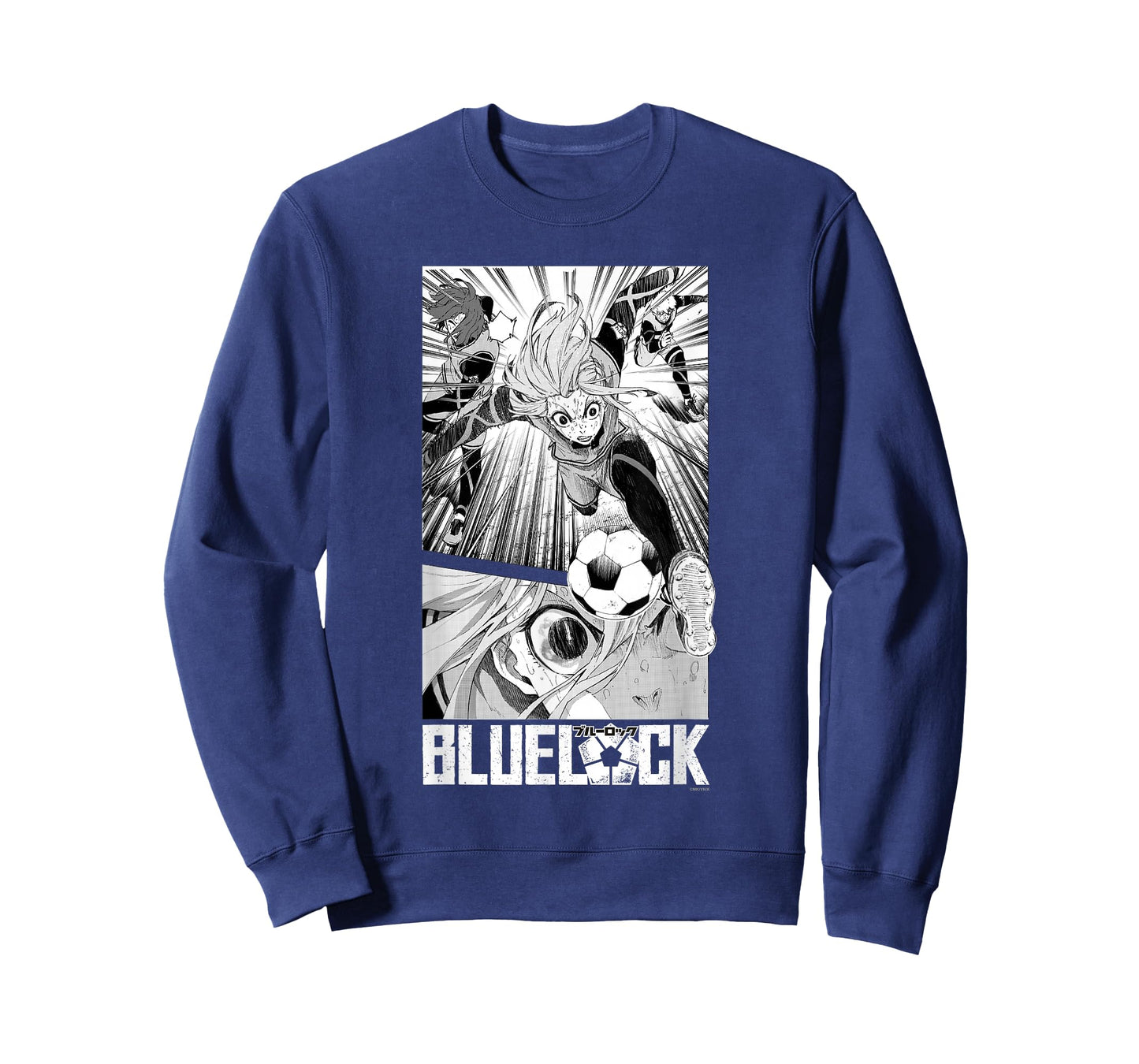 Blue Lock Hyoma Chigiri Running Through Big Chest Portrait T-Shirt