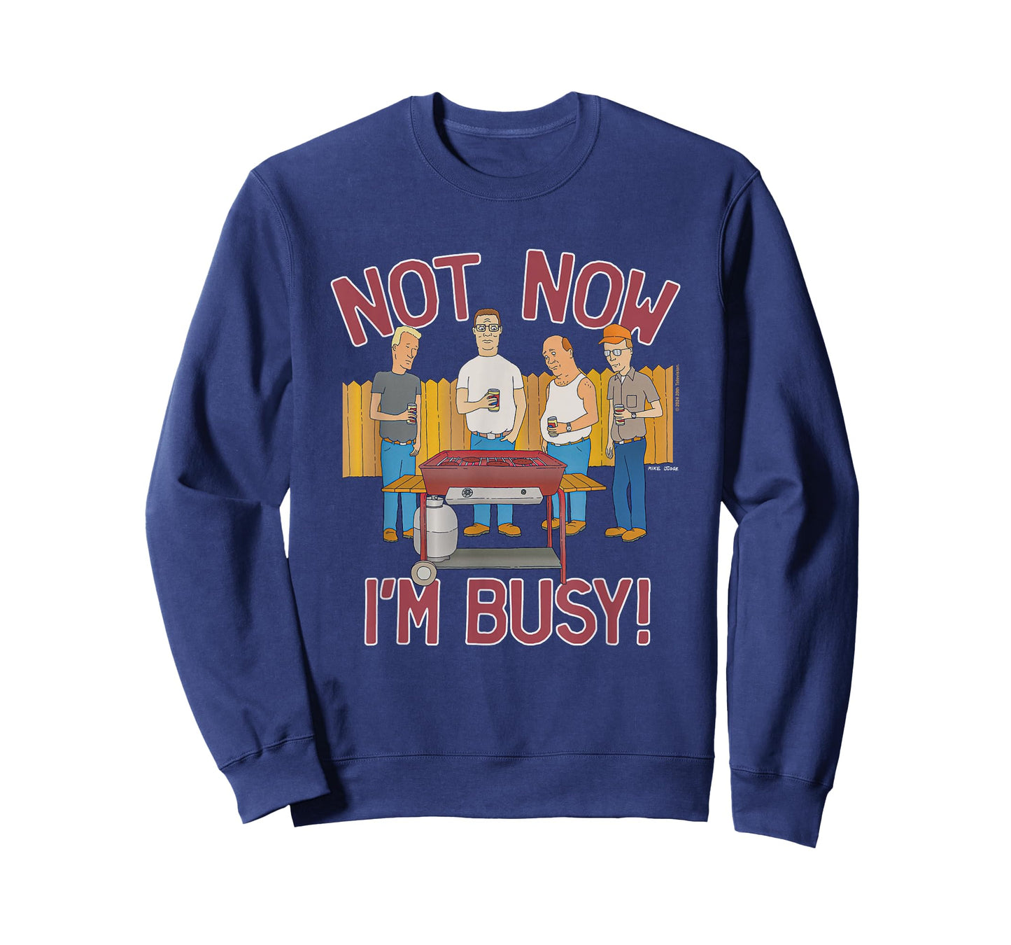 King Of The Hill Iconic Characters Not Now I'm Busy! Poster T-Shirt
