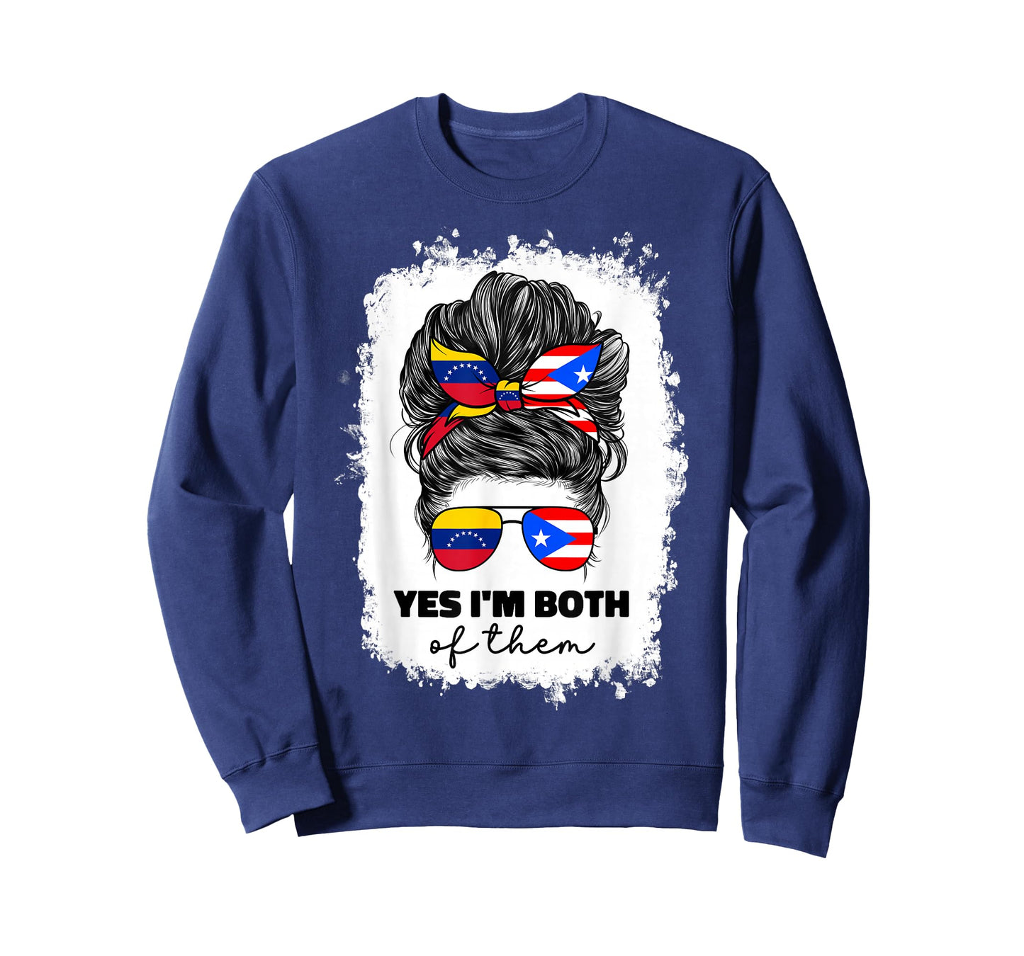 Venezuelan And Puerto Rican Rico Venezuela Flag Girl Women T-Shirt