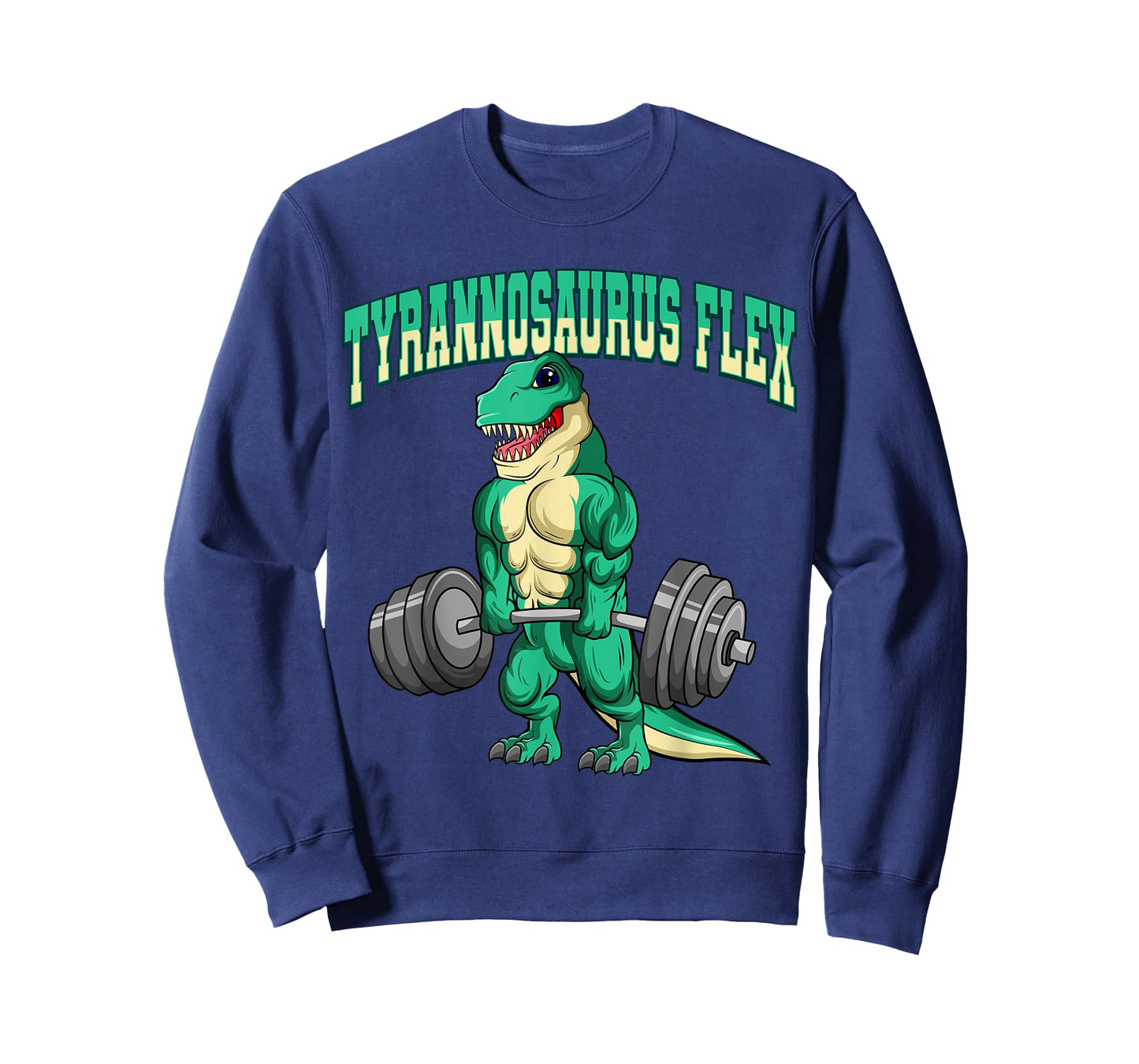 Bodybuilding Fitness Tyrannosaurus Flex Dinosaur Dino T-Rex T-Shirt