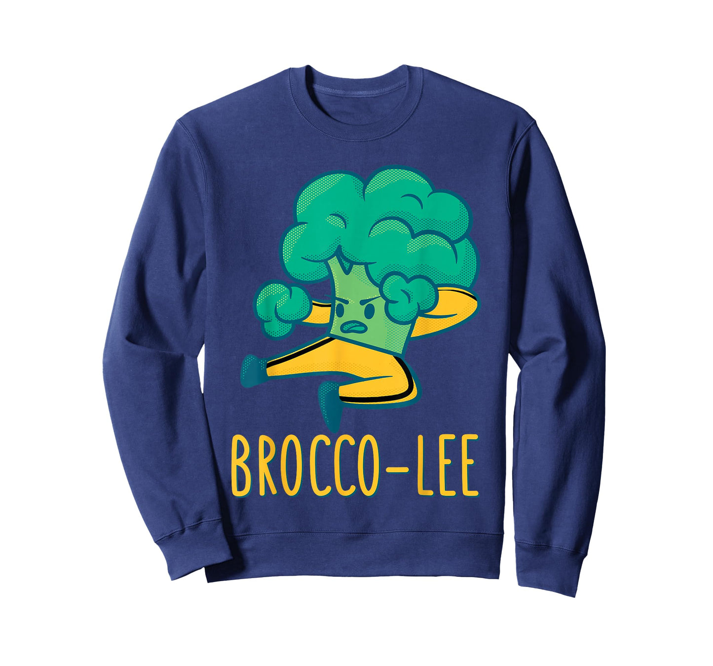 Funny Vegetable Word Game Dad Joke Brocco-Lee Broccoli T-Shirt