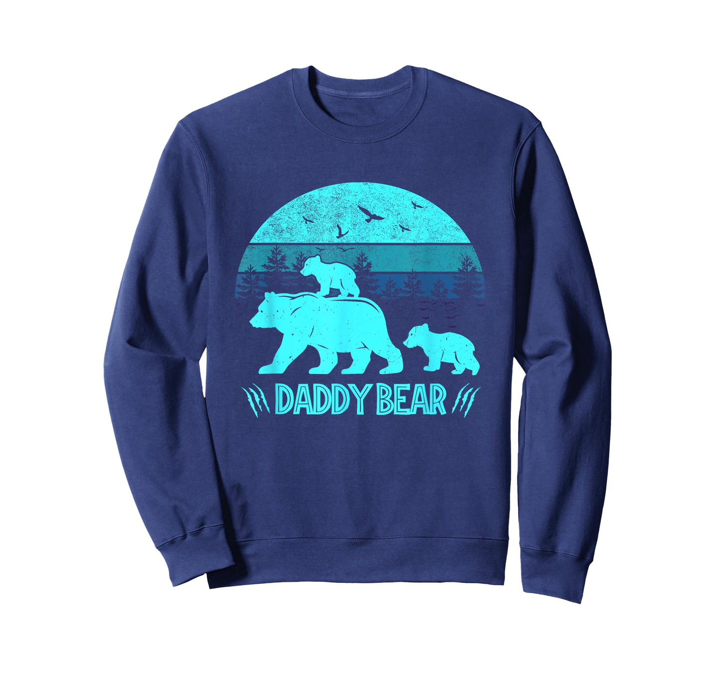 Daddy Bear 2 Cubs - Daddy Bear Twin - Dad 2 Kids T-Shirt