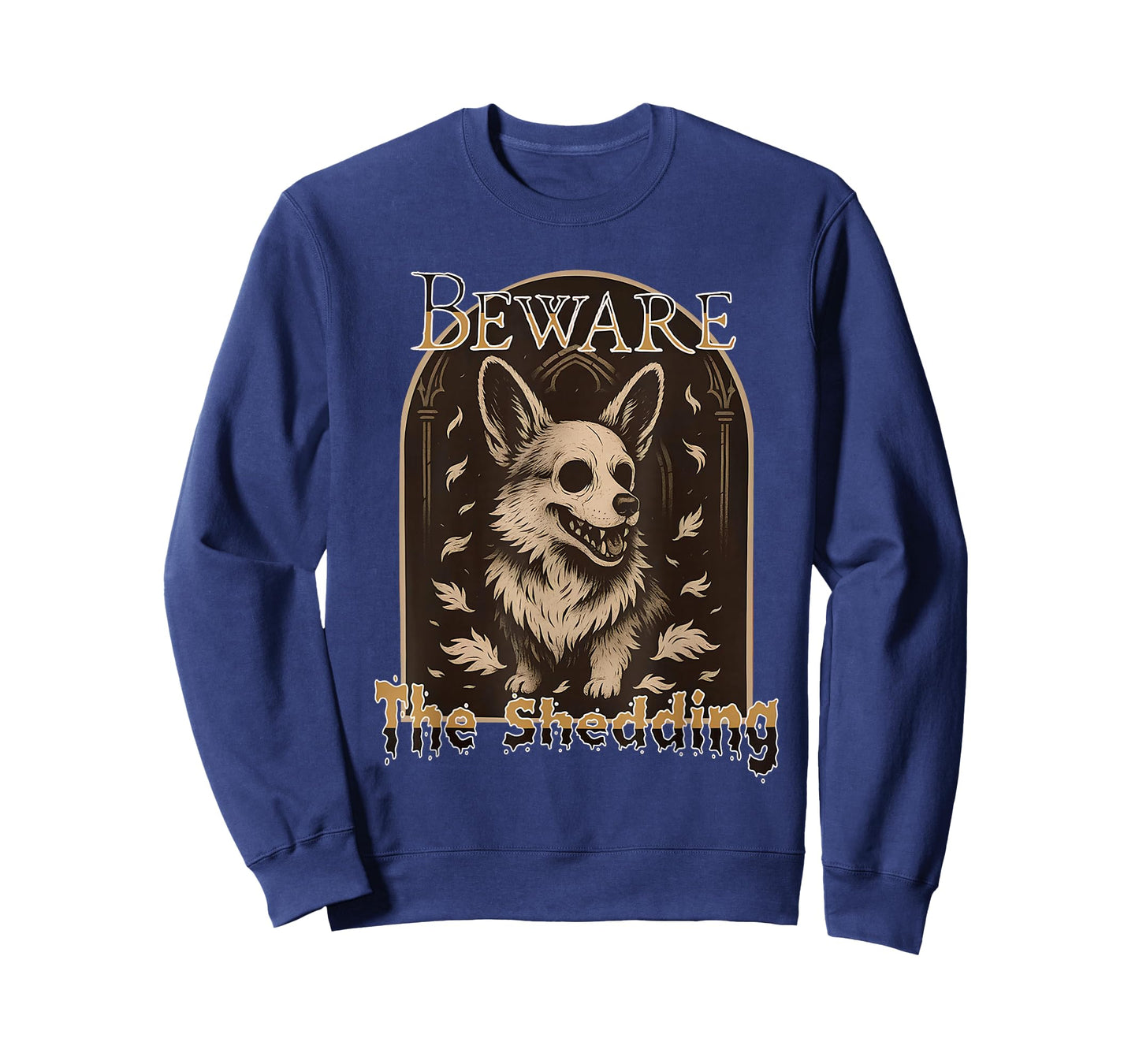 Beware The Shedding Corgi Halloween Ghost Corgi Dog Mom T-Shirt