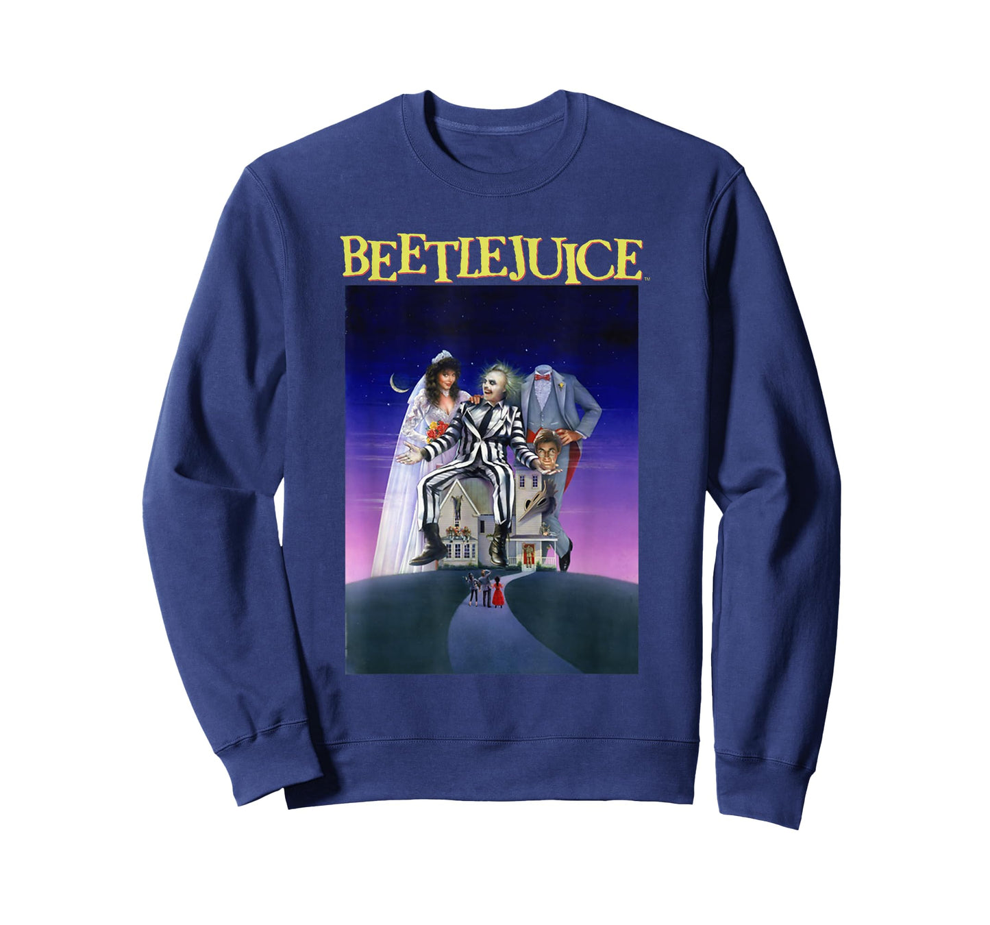 Beetlejuice Classic Vintage Ghost With The Most Movie Poster T-Shirt