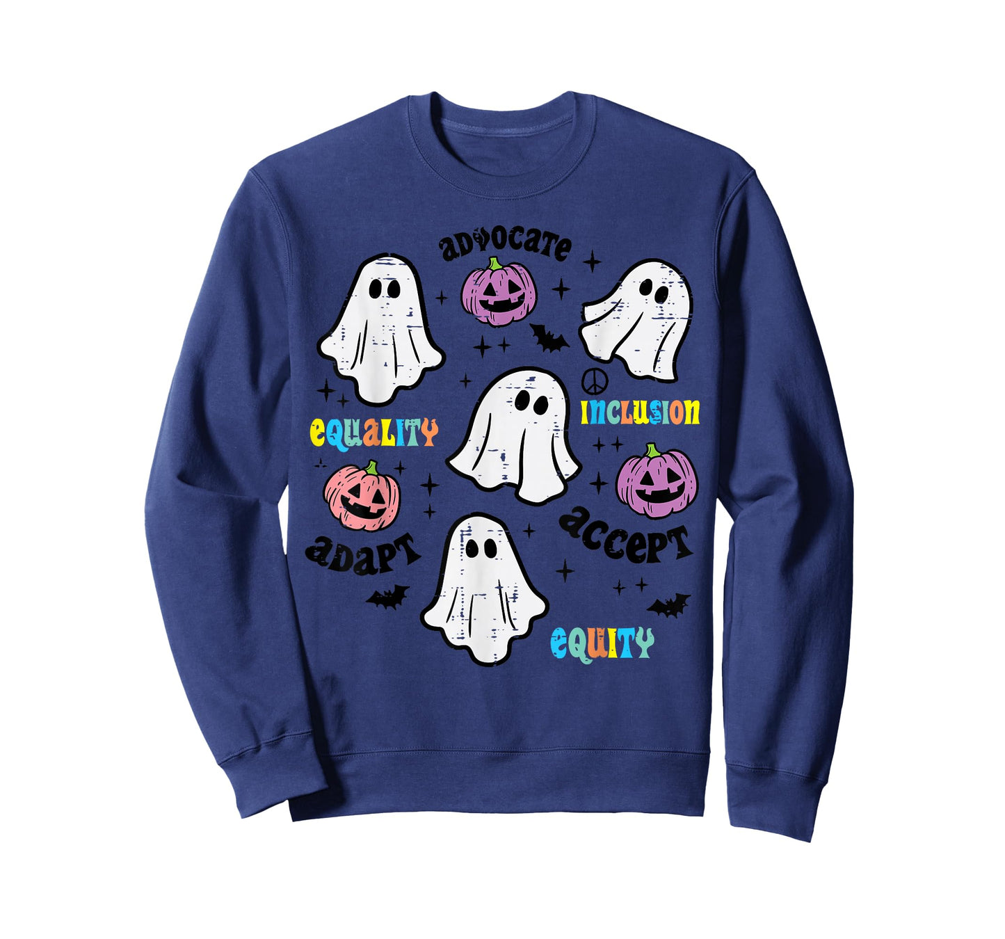 Halloween Advocate Equality Inclusion Costume Women Kids Men T-Shirt