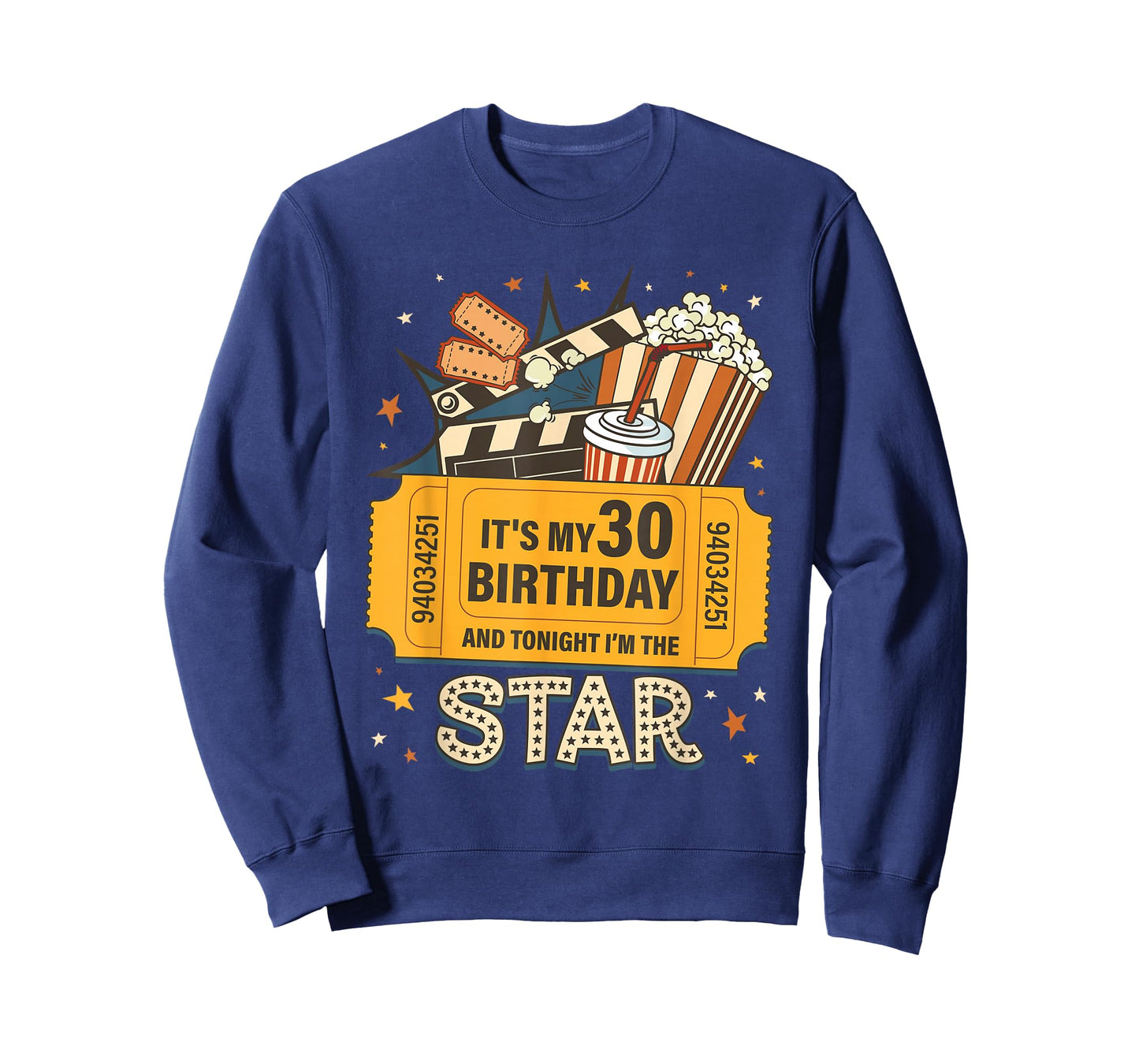 Movie It’s My 30th Birthday Tonight I’m The Star Kid Gift T-Shirt