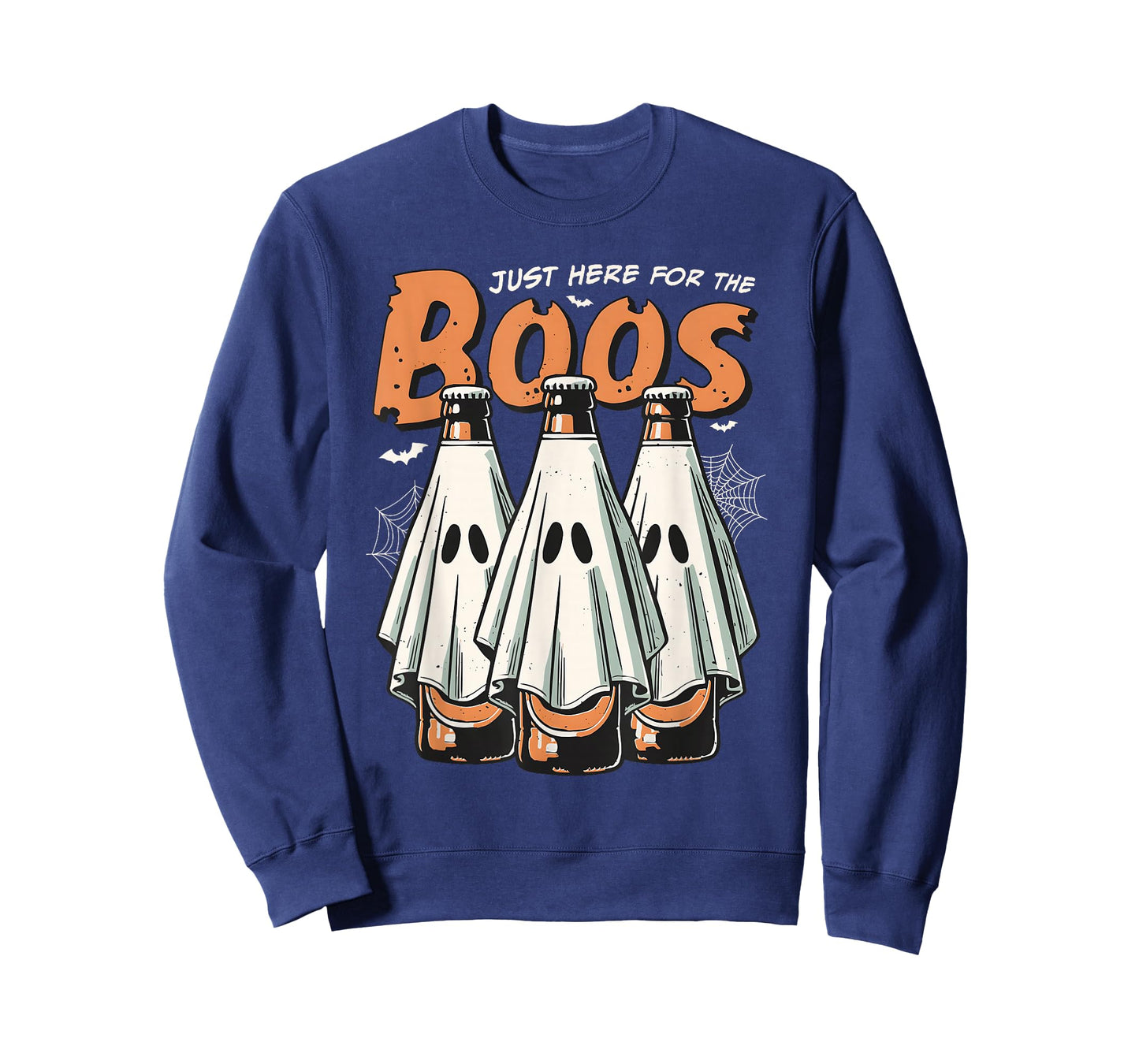 Here for the Boos Halloween Booze Ghost Beer Bottles T-Shirt