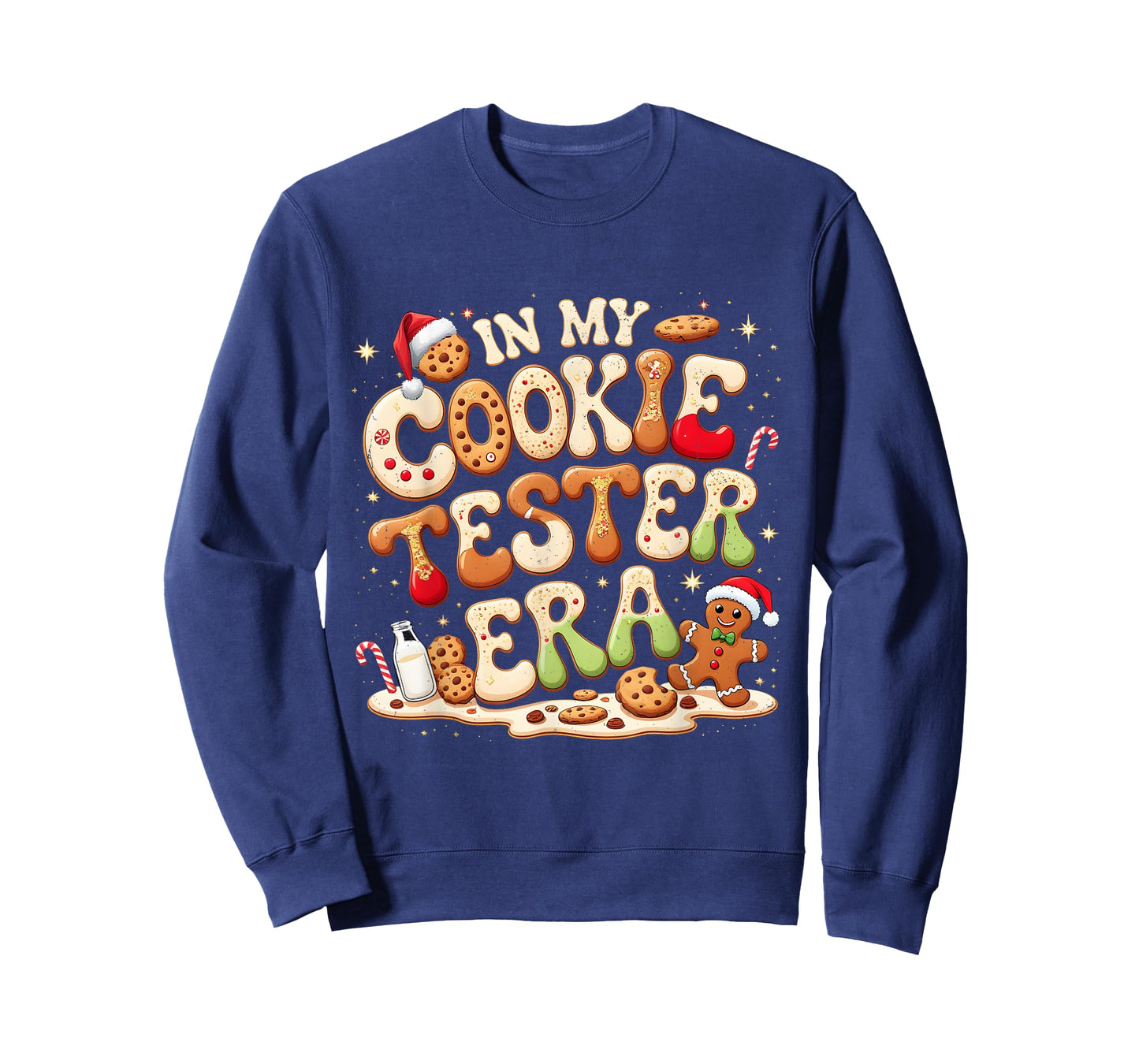 in My Cookie Tester Era Cute Christmas Baking T-Shirt