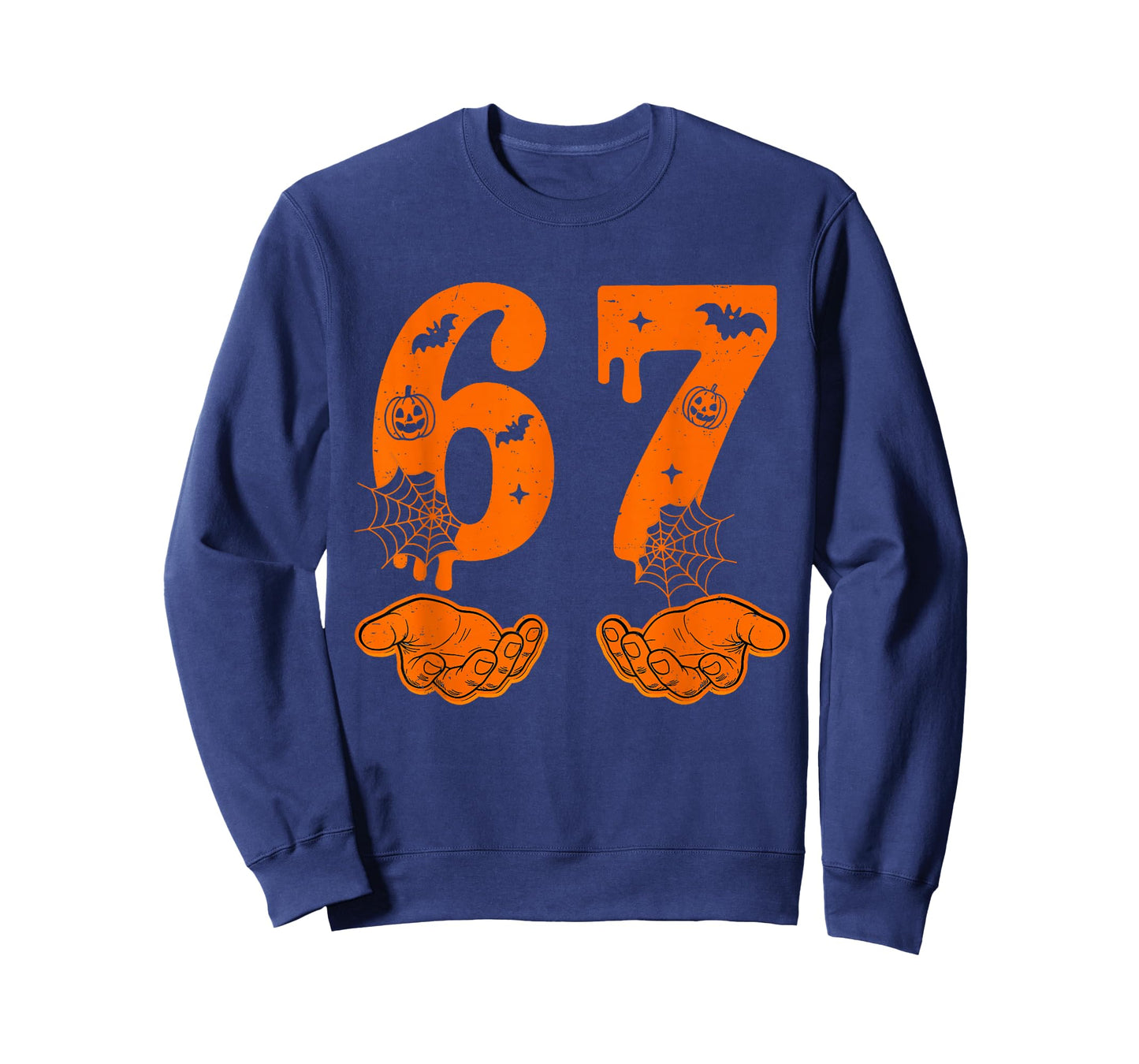 Number 67 Matching Six Seven 6 7 Meme 6 7 Halloween Costume T-Shirt
