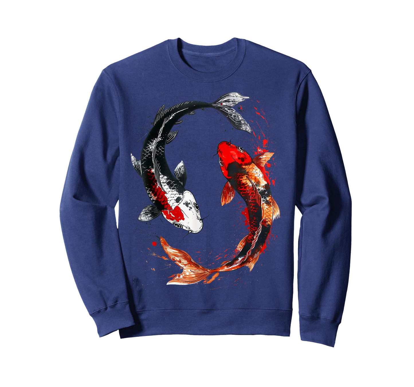 Japanese Koi Fish Tattoo Yin Yang Fish T-Shirt