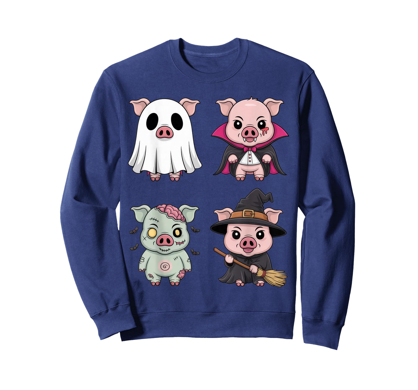 Halloween Piggy Squad Funny Costume for Animal Lovers T-Shirt