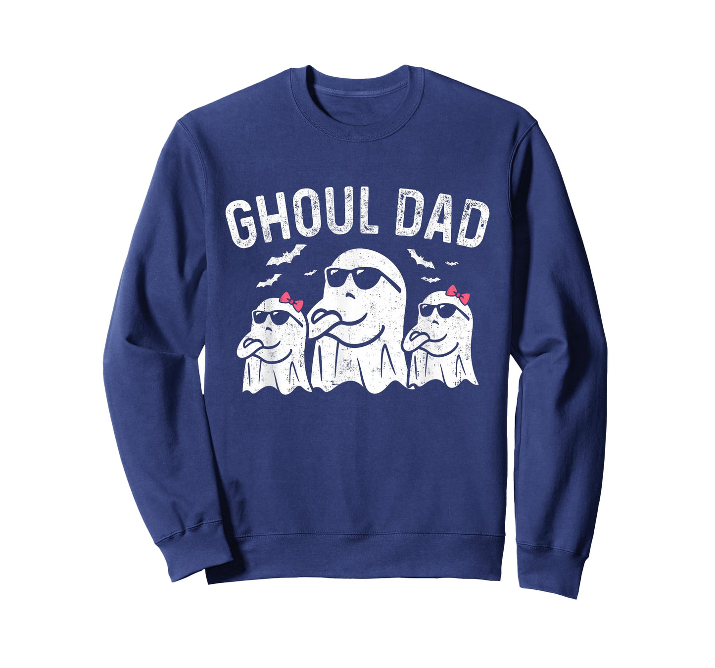 Ghoul Dad Vintage Daddy Ghost Funny Halloween T-Shirt