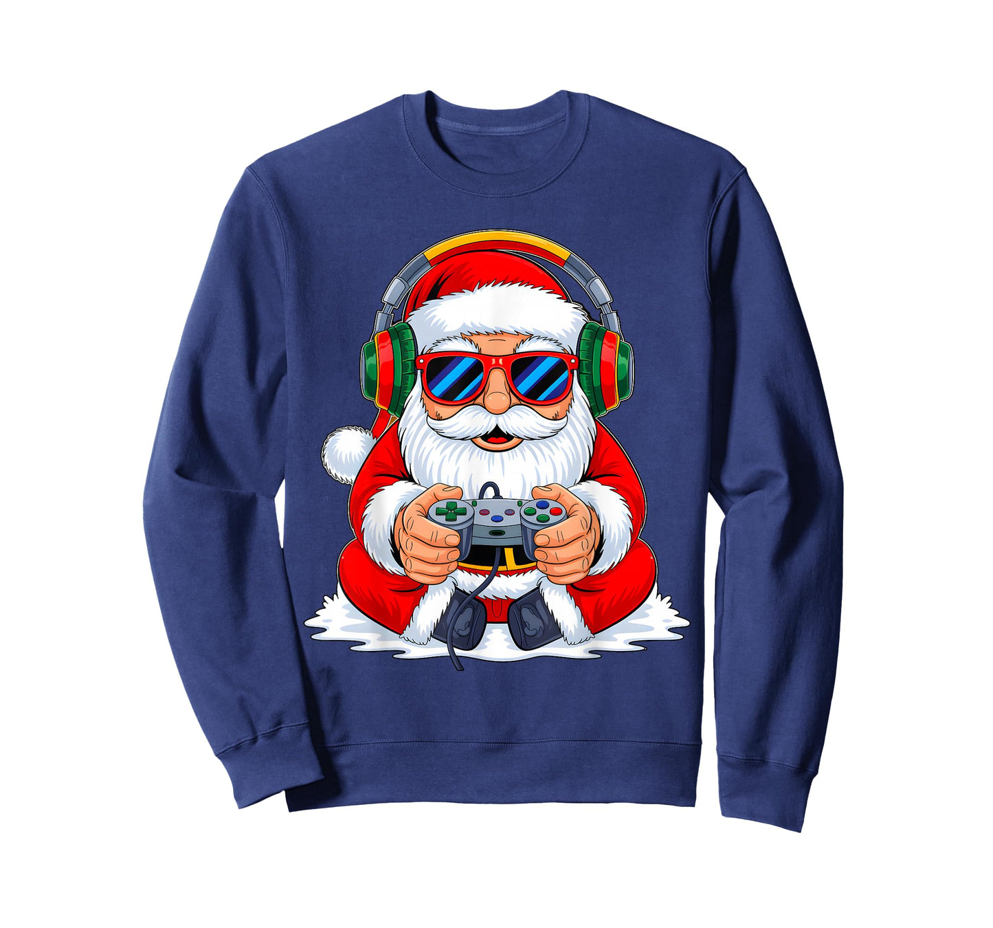 Christmas Gamer Boys Video Game Funny Santa Xmas Squad Kids T-Shirt