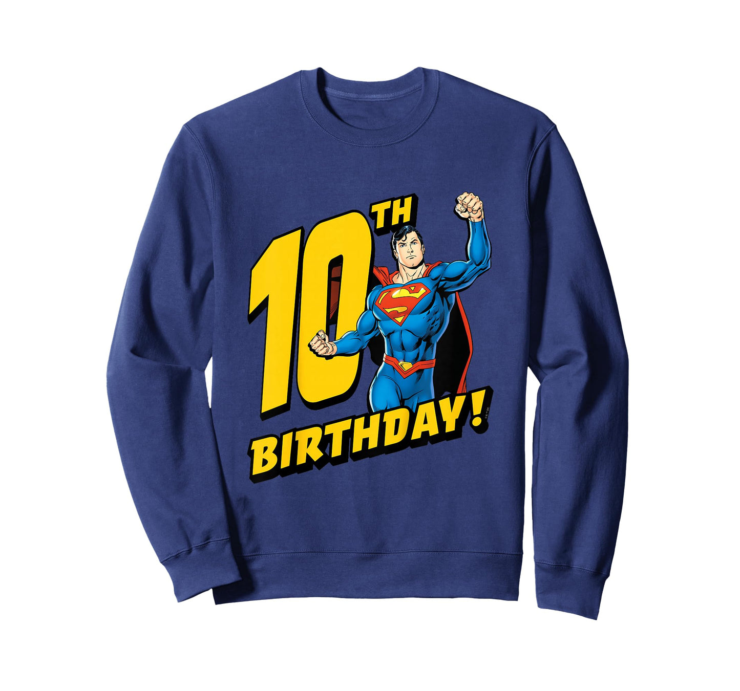 Kids Superman 10th Birthday T-Shirt