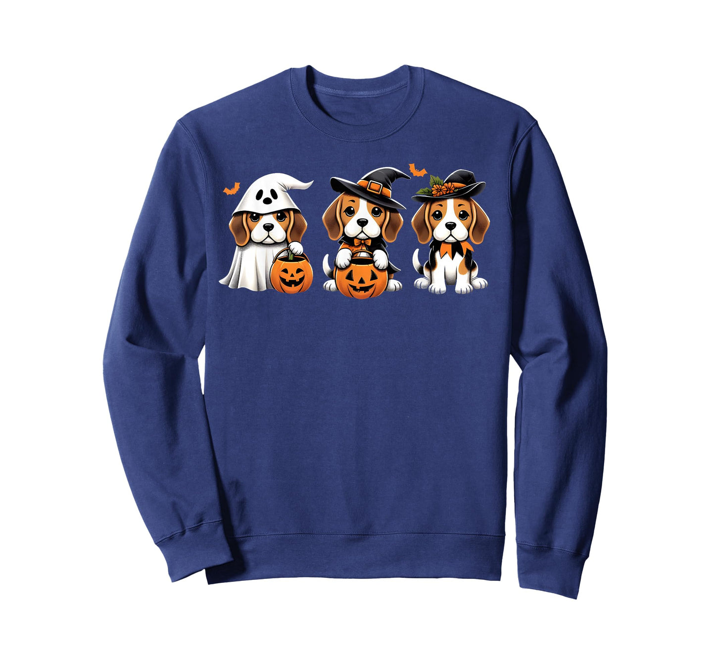 Cute Beagle Spooky Halloween Costume Beagle Ghost Dogs T-Shirt