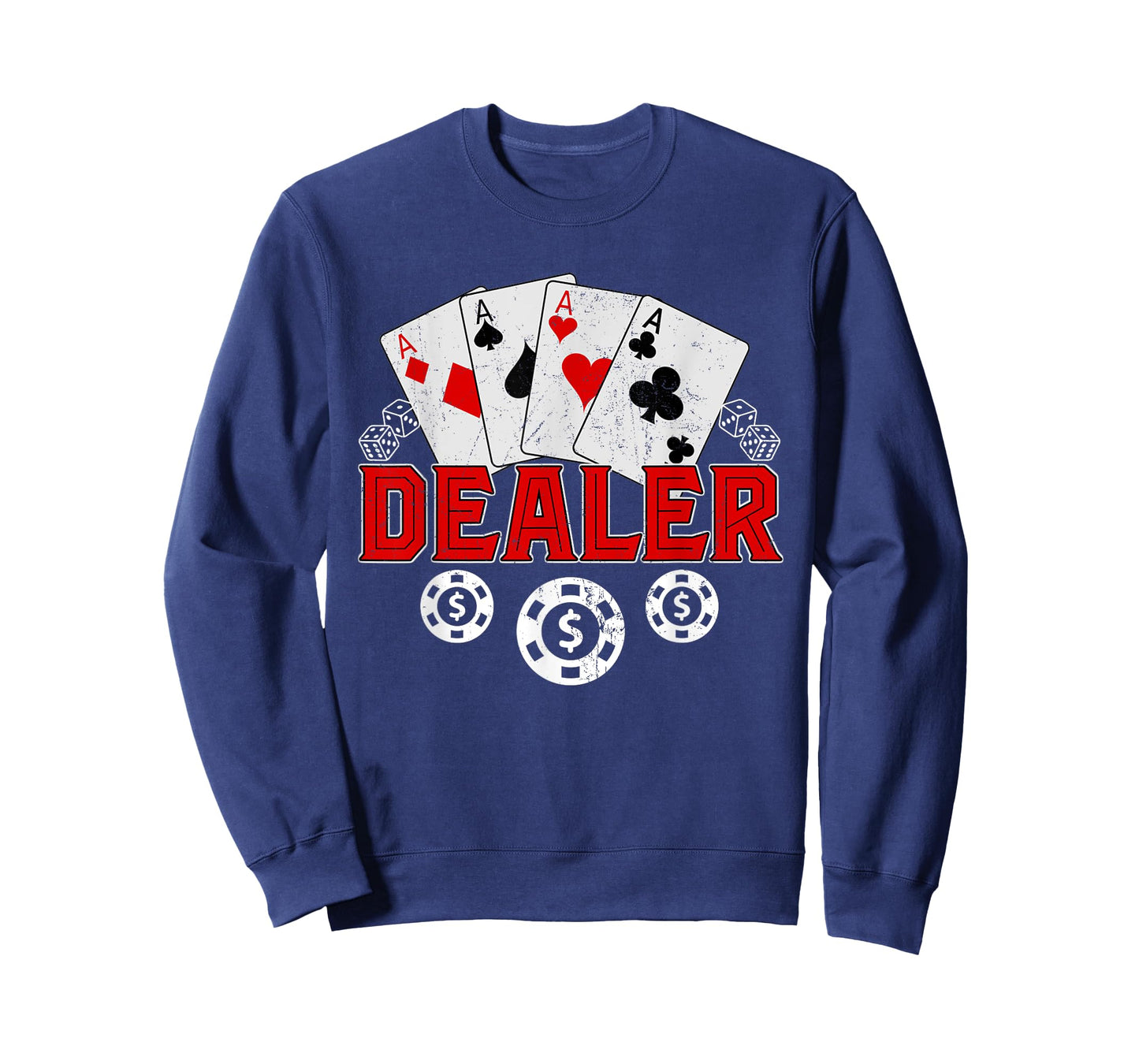Casino Dealer Halloween Costume Shirt Poker Gambling T-Shirt