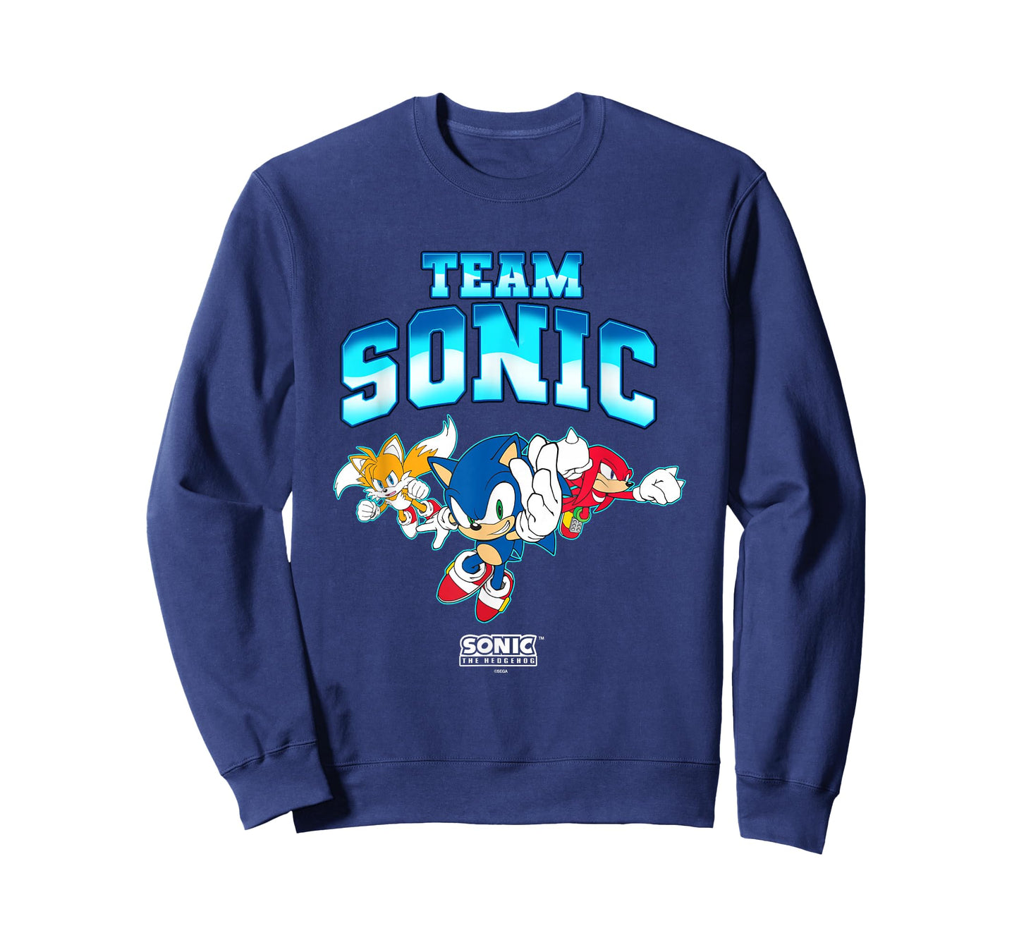 Sonic The Hedgehog Team Sonic Main Trio Epic Group Shot T-Shirt