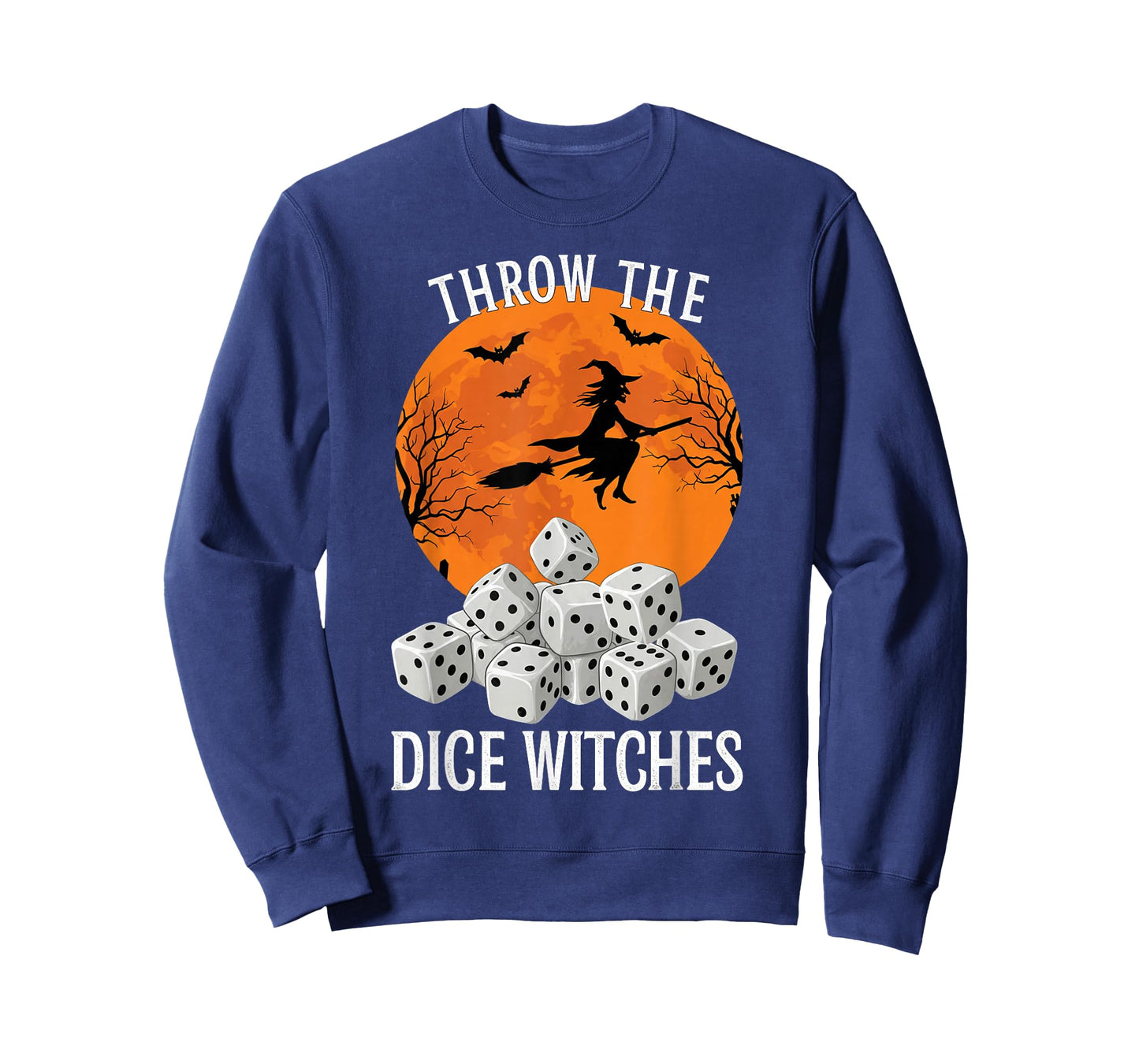 Bunco Halloween Throw The Dice Witches Bunco Game for Women T-Shirt