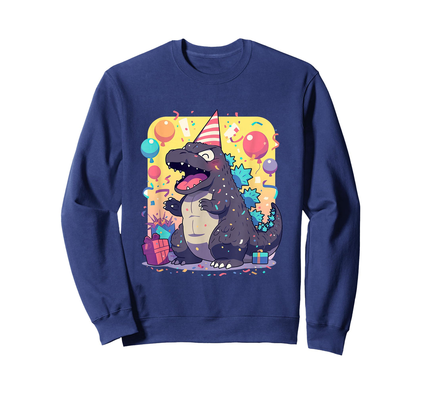 Cute Happy Birthday Japanese Kaiju Monster Epic Party T-Shirt