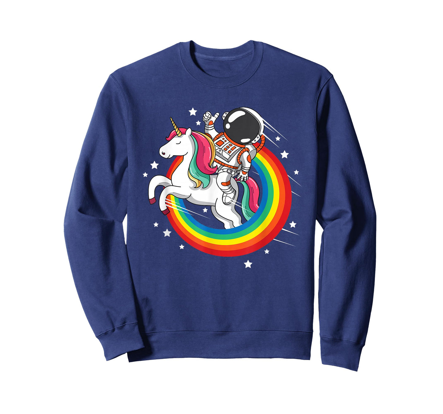 Astronaut Unicorn Space Galaxy Magical Rainbow T-Shirt