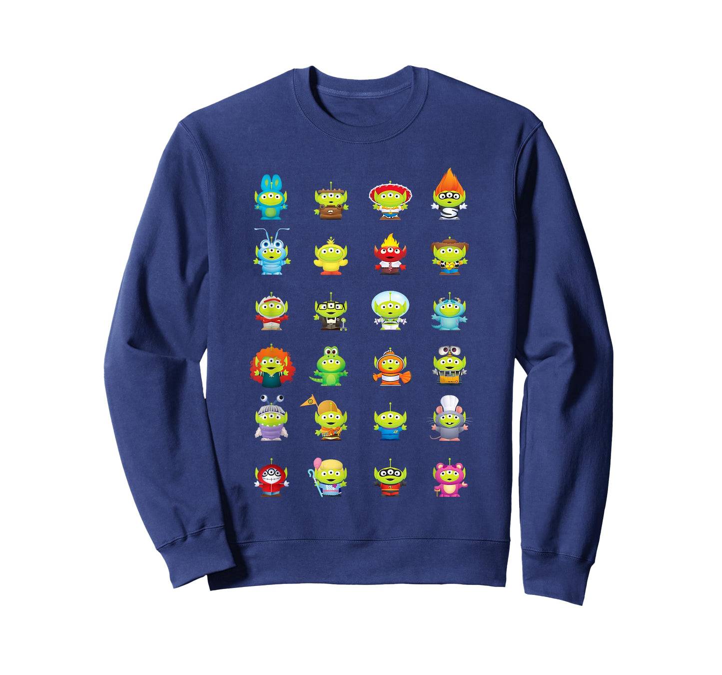 Pixar Toy Story Aliens as Pixar Characters T-Shirt