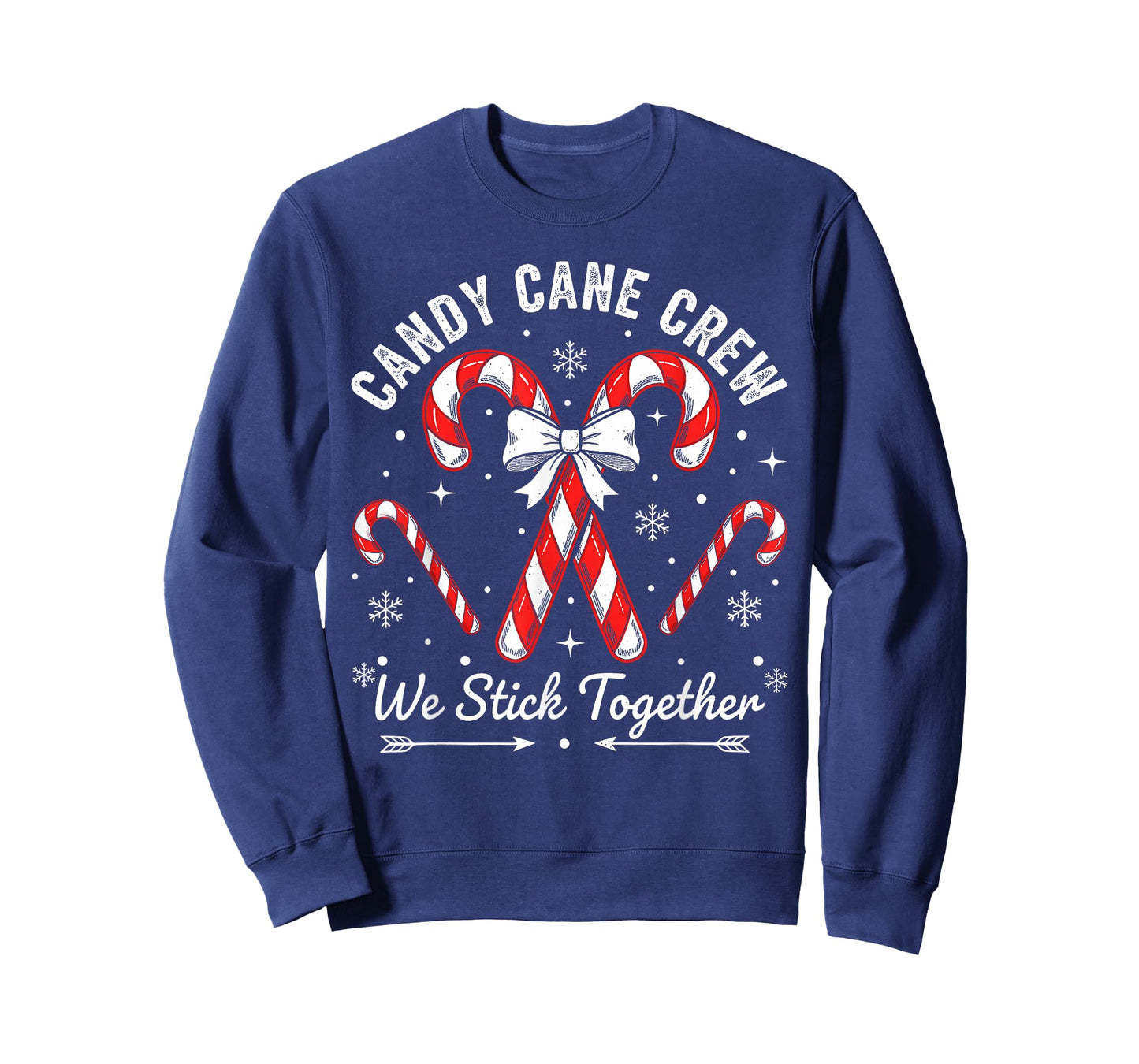 Candy Cane Squad Christmas Shirt Family Matching Pajamas T-Shirt