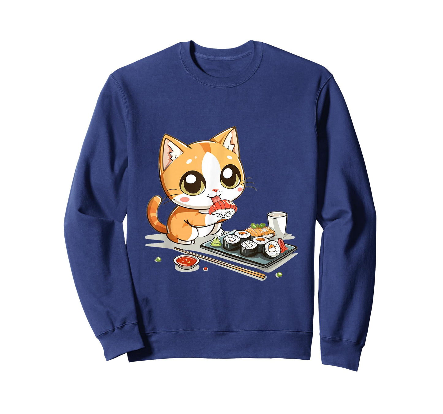 Cats and Sushi Japanese Food Kitten Kawaii Anime T-Shirt
