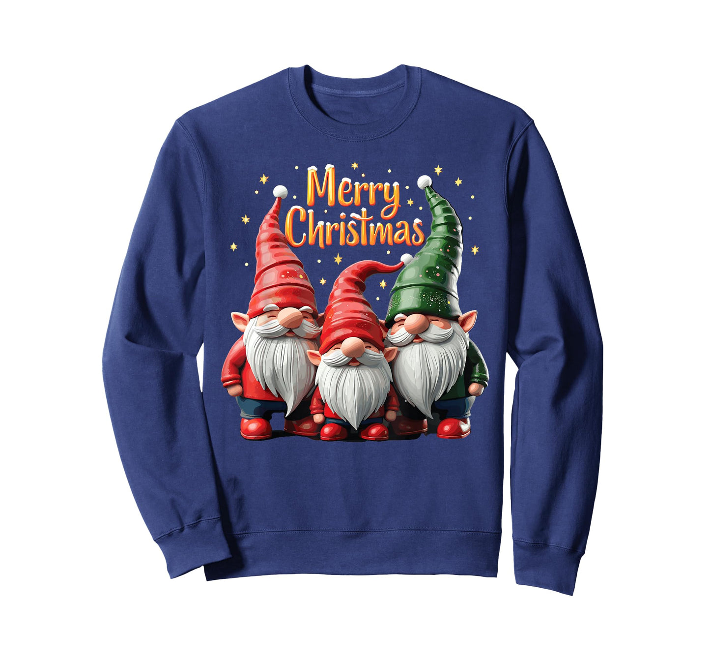 Merry Christmas Gnomes Cozy Winter Gatherings T-Shirt