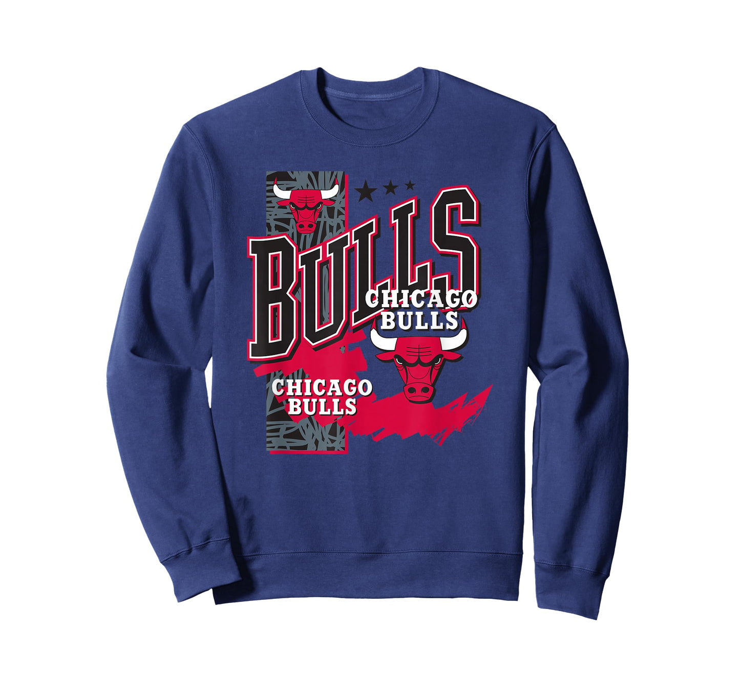 NBA Official Chicago Bulls Barred Player T-Shirt