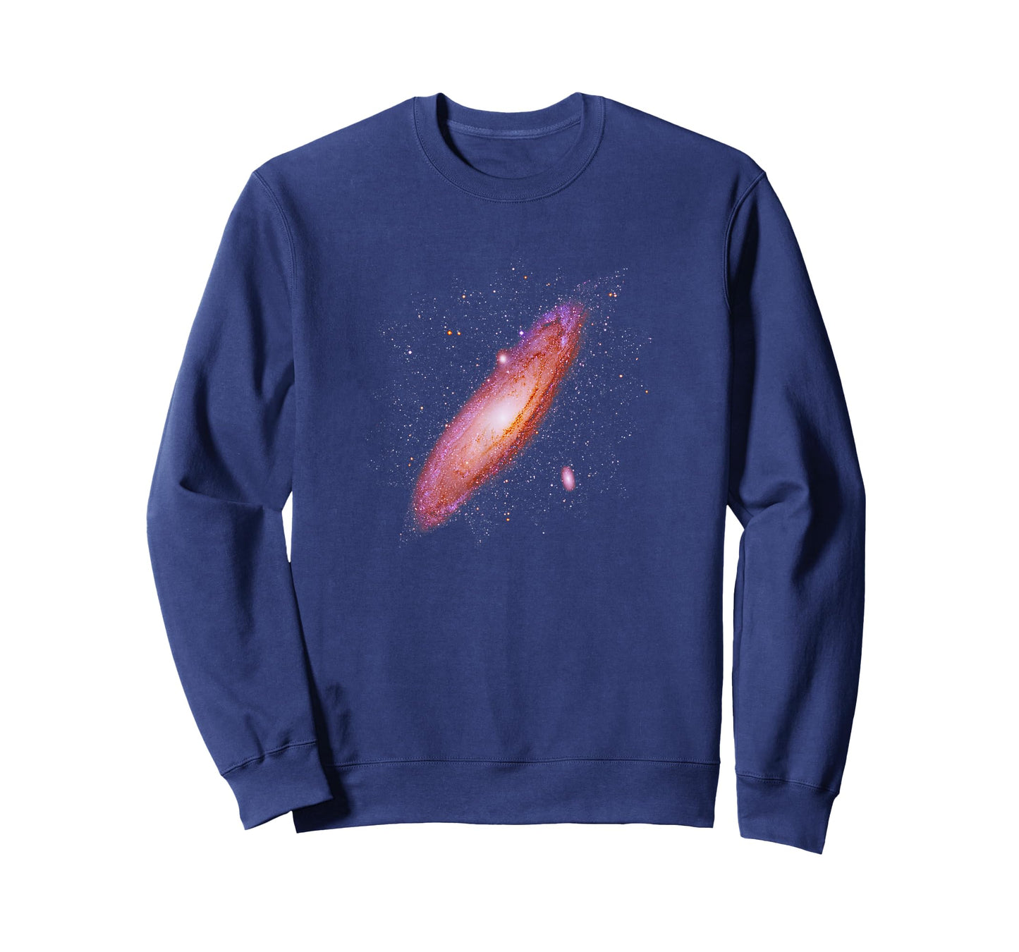 Andromeda Galaxy Messier 31 Stars in a Star Shaped Contour T-Shirt