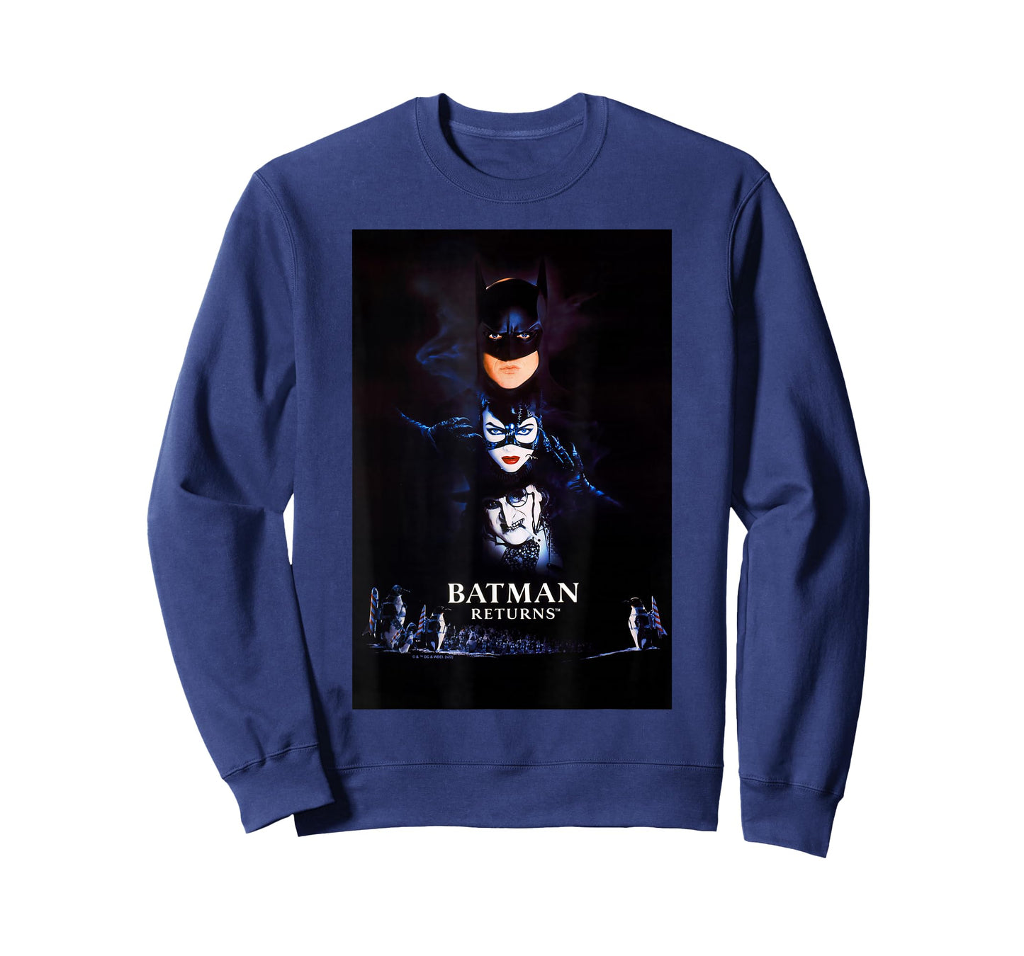 Batman Returns Batman Catwoman Penguin Poster T-Shirt