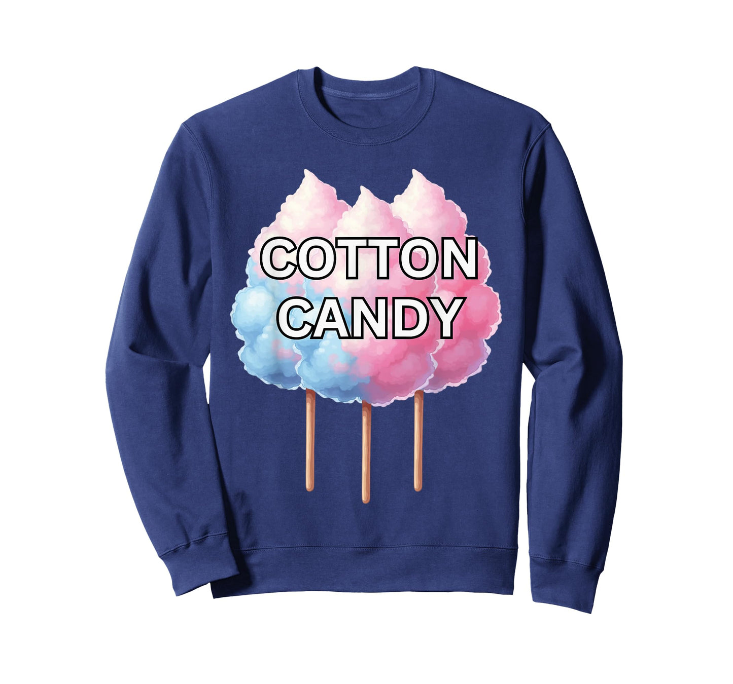 Cotton Candy Pink and Blue On A Stick T-Shirt