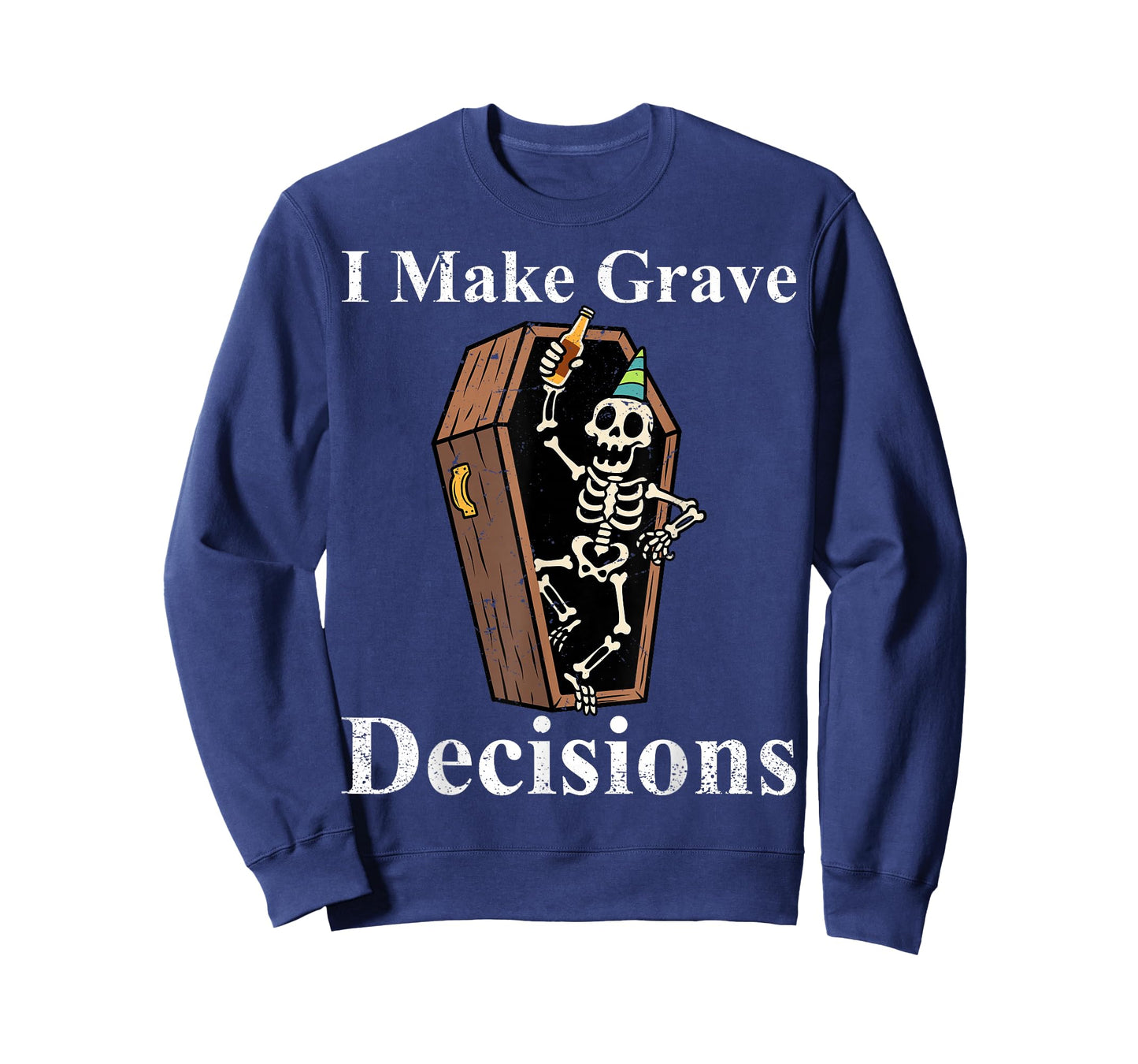 I Make Grave Decisions Halloween Spooky Haunted Season T-Shirt