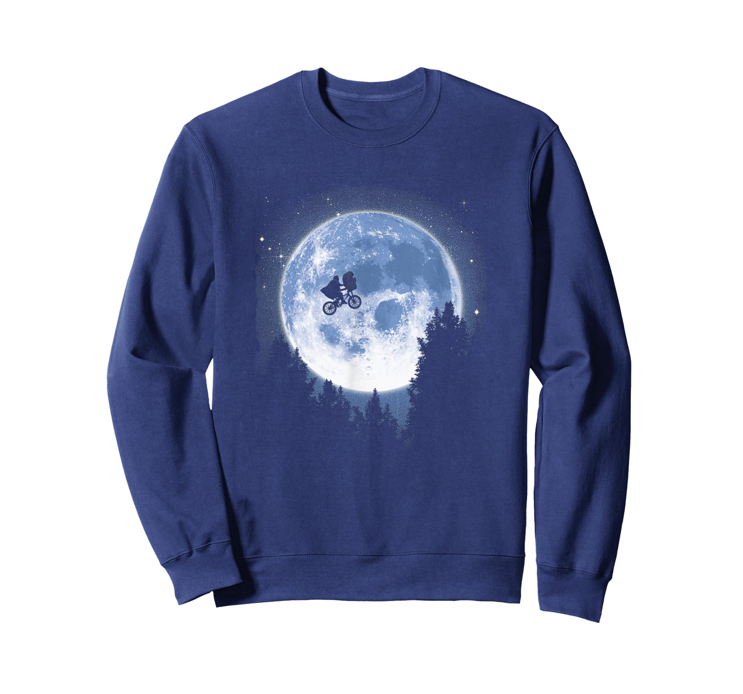 E.T. and Elliot Classic Bicycle Moon Jump T-Shirt