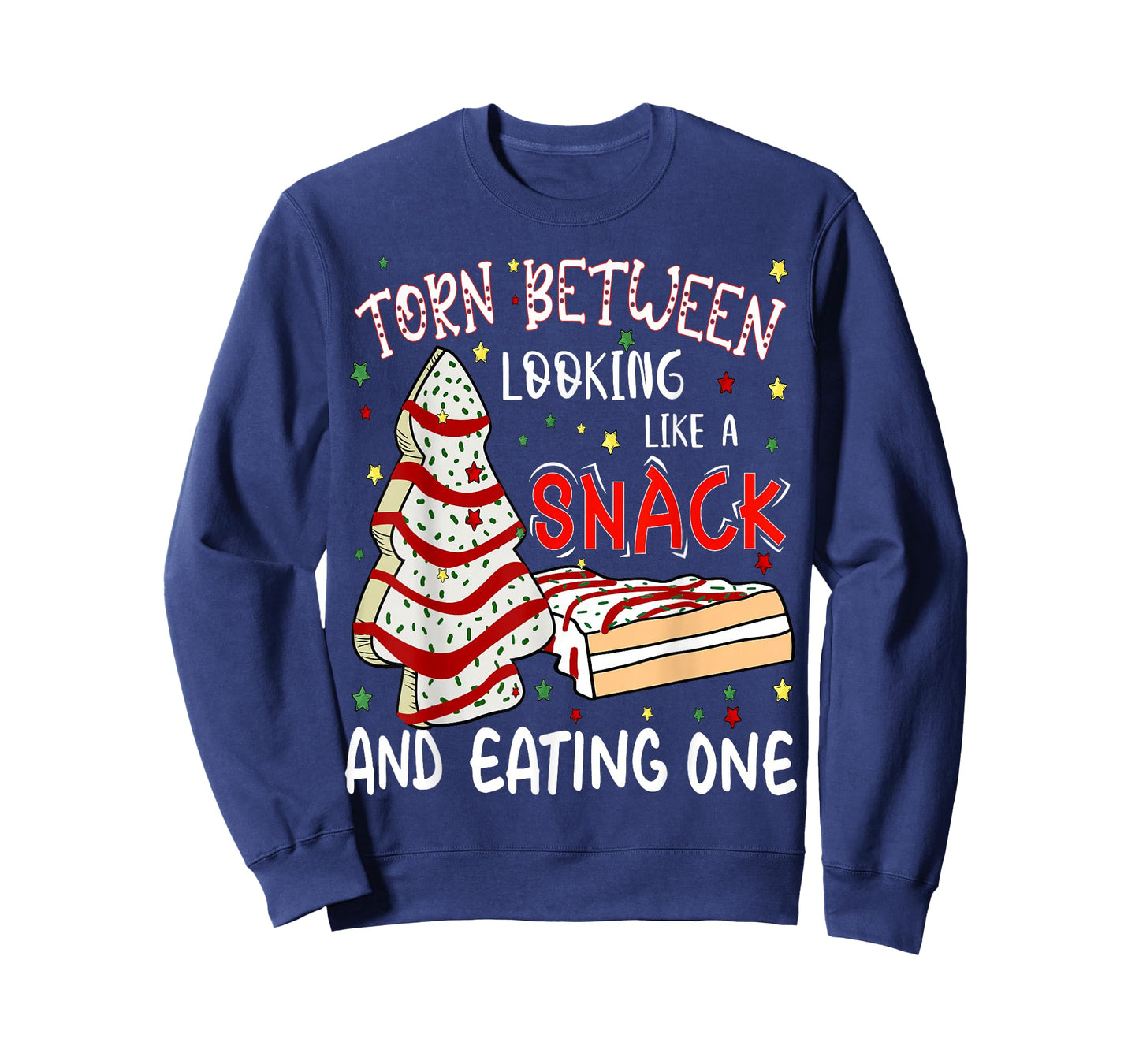 Torn Between Looking Like A Snack Or Eating One Christmas T-Shirt
