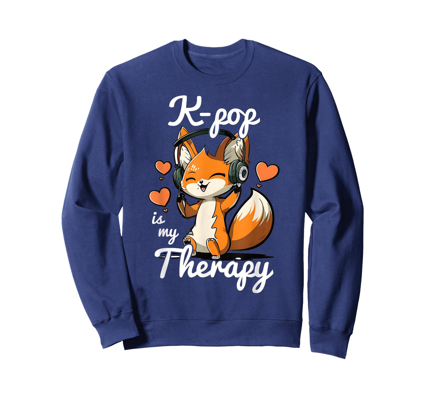 Kpop is My Therapy Fox Korean Pop Merch K-pop Merchandise T-Shirt