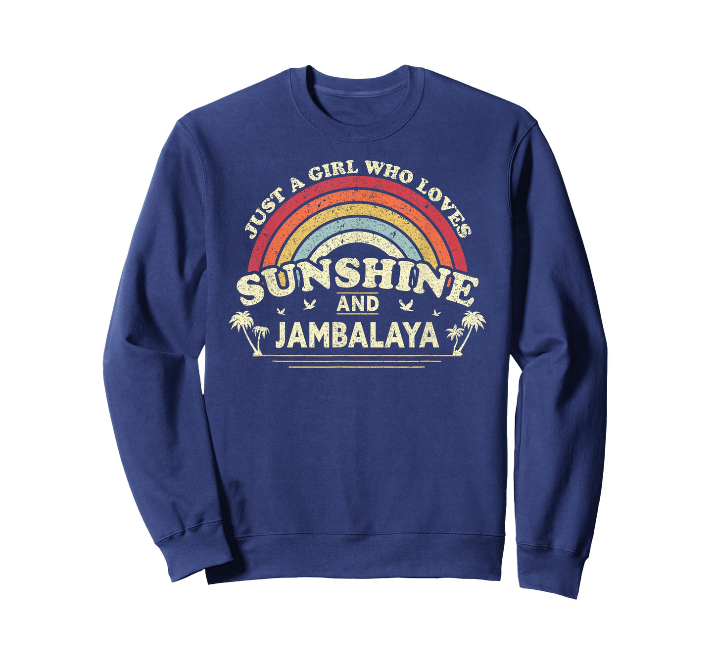 Jambalaya Shirt A Girl Who Loves Sunshine and Jambalaya T-Shirt
